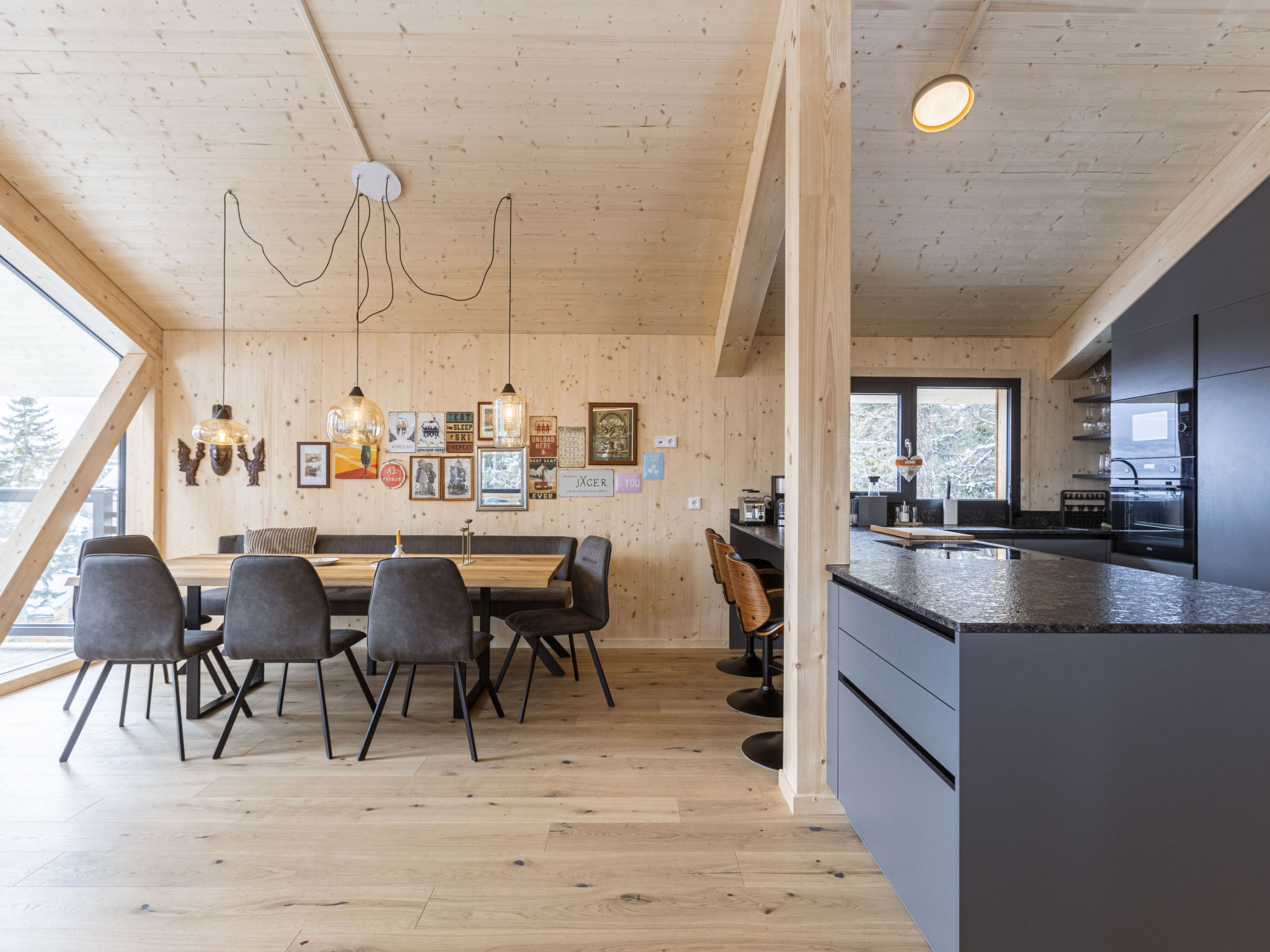 Maison 02_NTH028_Sup Chalet mit Sauna und Hot Tub 2 Etage – Cuisine et coin repas, photo 8 sur 39