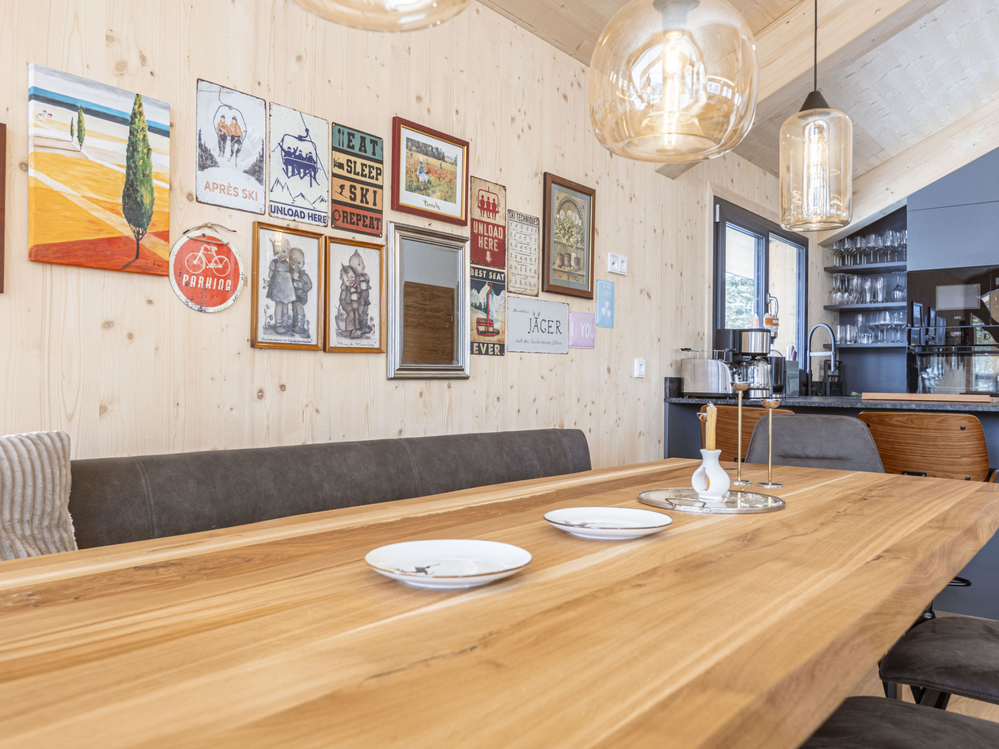 Maison 02_NTH028_Sup Chalet mit Sauna und Hot Tub 2 Etage – Cuisine et coin repas, photo 3 sur 39