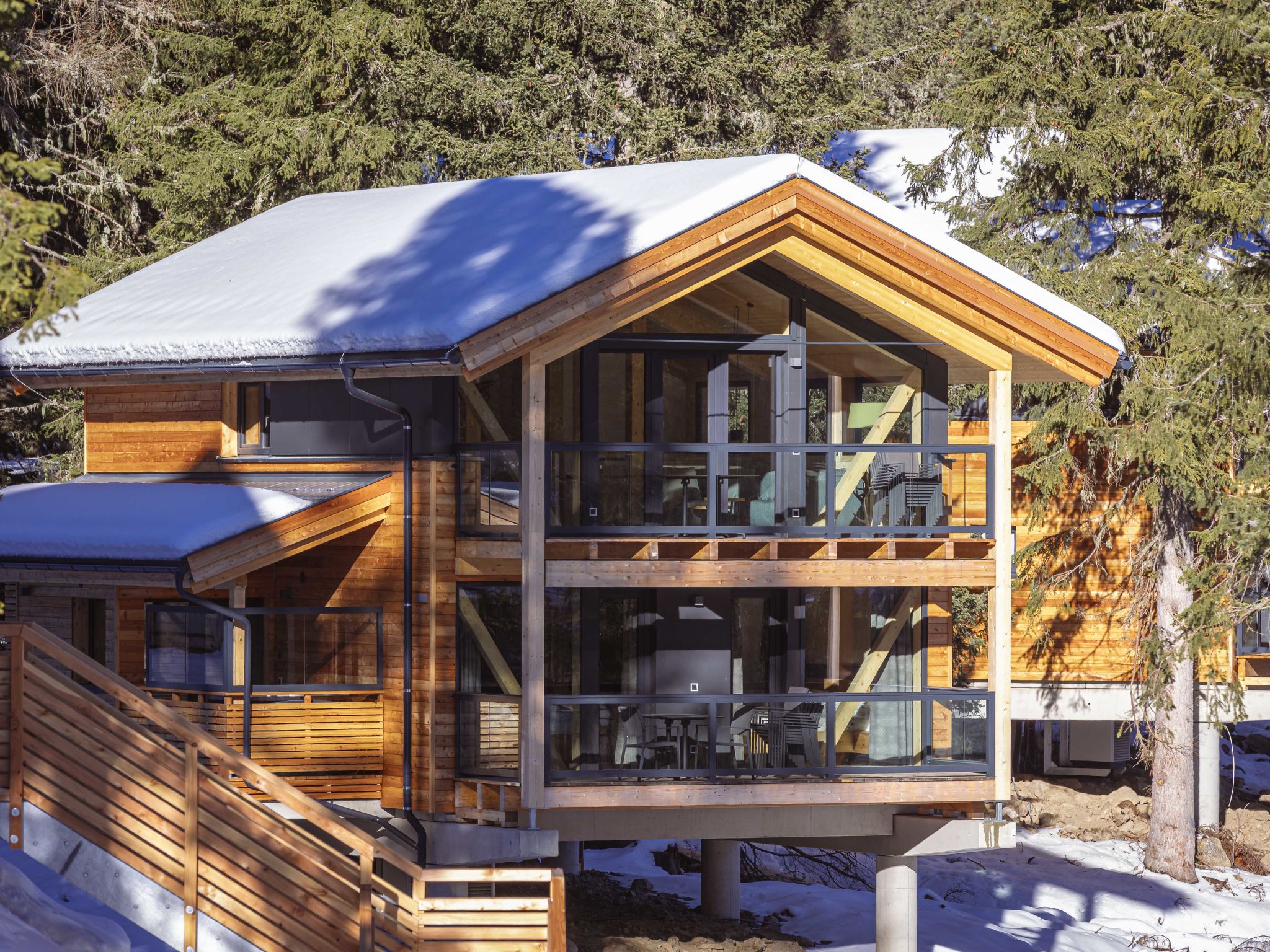 Ruim chalet voor 8 met privé sauna & hottub direct aan de skipiste - foto 7