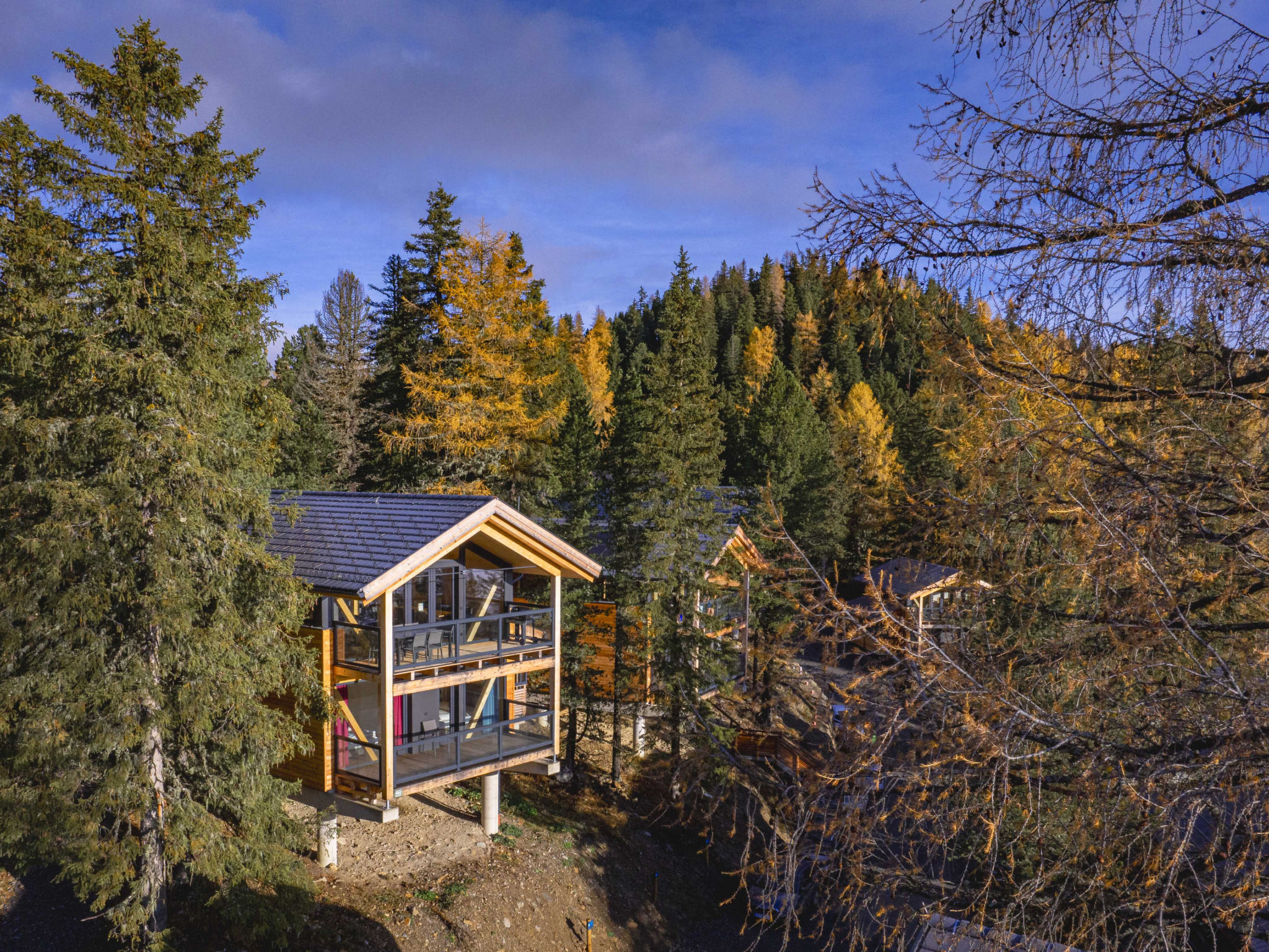02_NTH001_Sup Chalet mit Sauna und Hot Tub 2 Etage - Outside