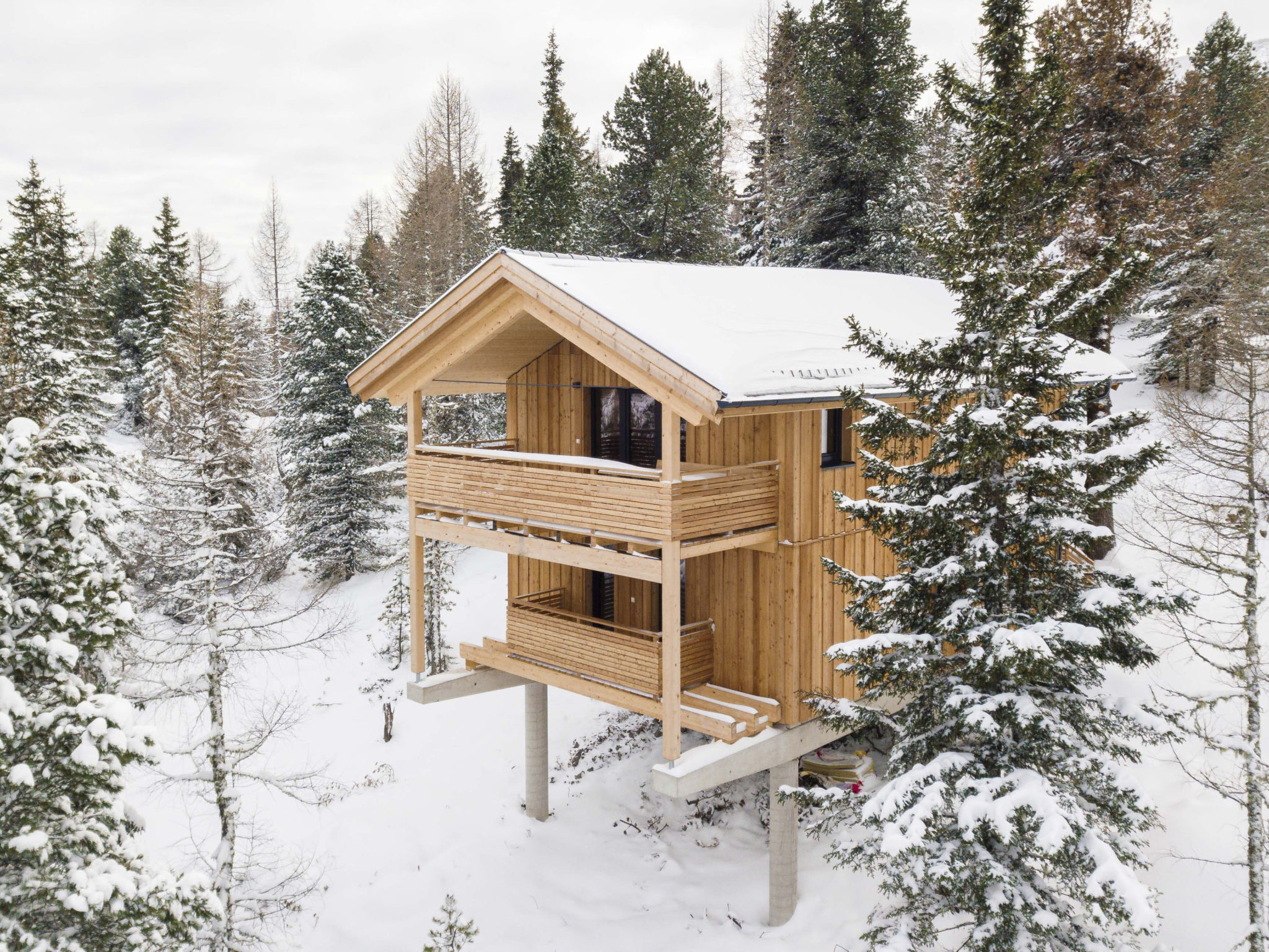 Superior chalet #13 met sauna en hottub aan de Turracher Höhe - foto 14