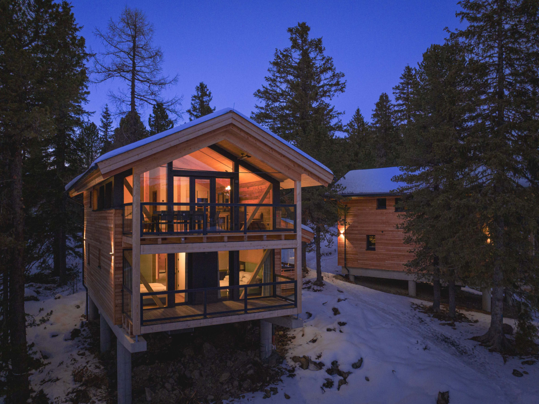 Superior Chalet #14 met privé sauna & hot tub aan de Turracher Höhe - foto 13