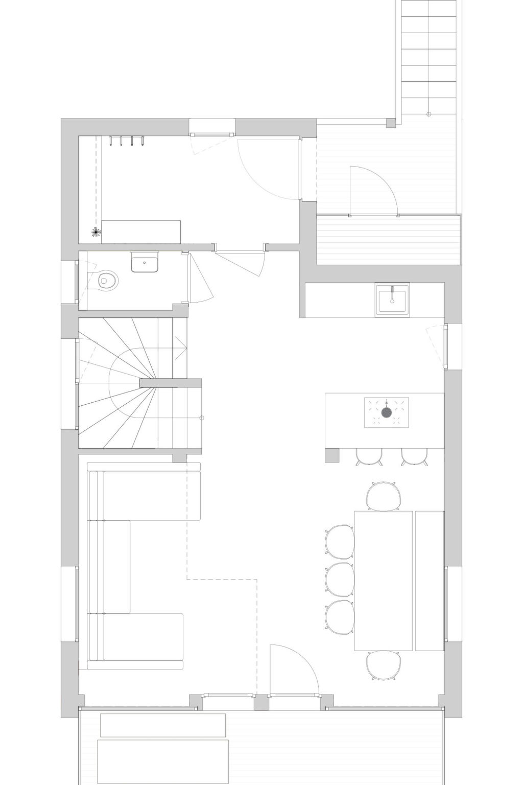 02_NTH015_Sup Chalet mit Sauna und Hot Tub 3 Etage - Binnen