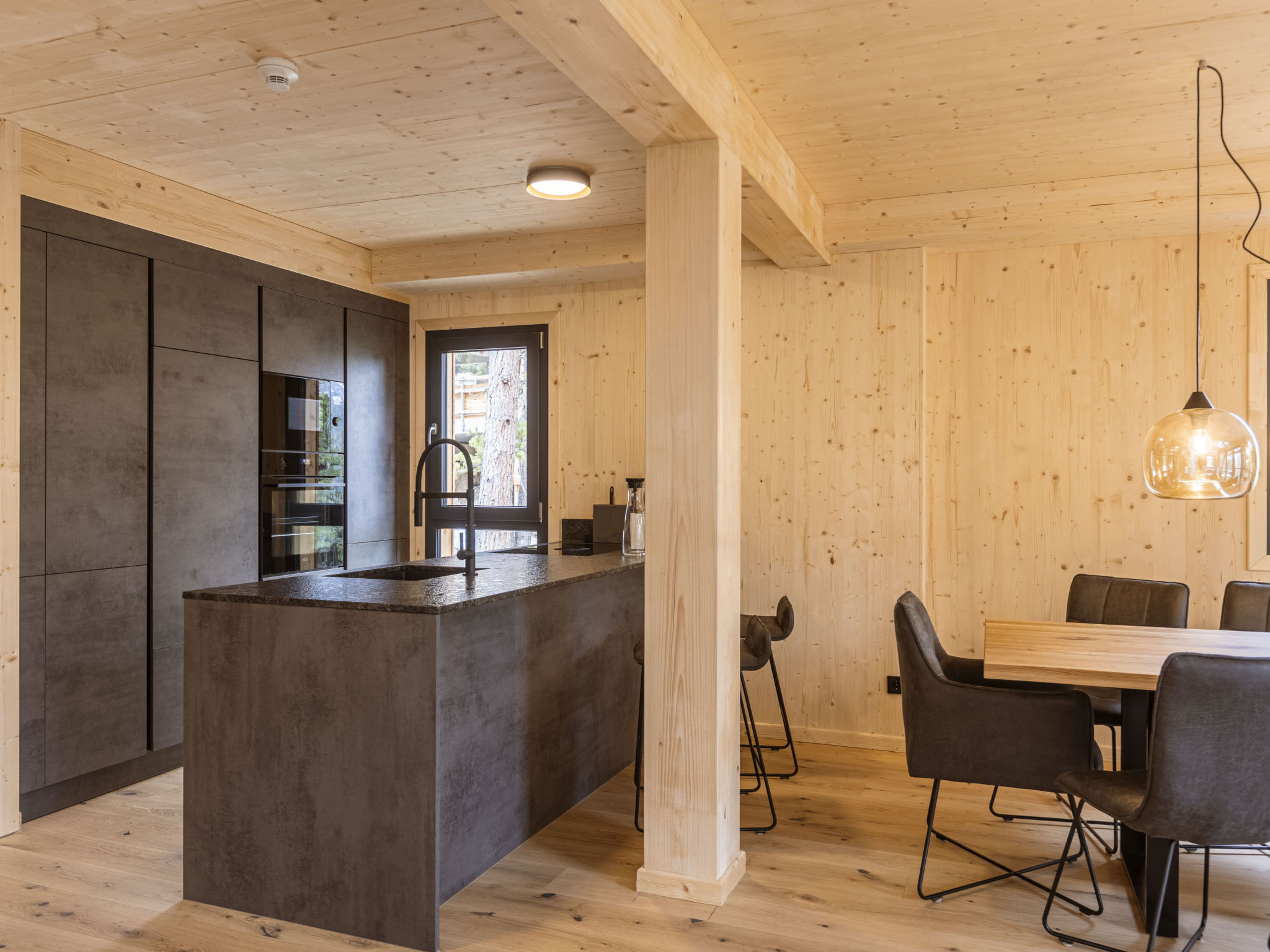 02_NTH017_Sup Chalet mit Sauna und Hot Tub 3 Etage - Binnen