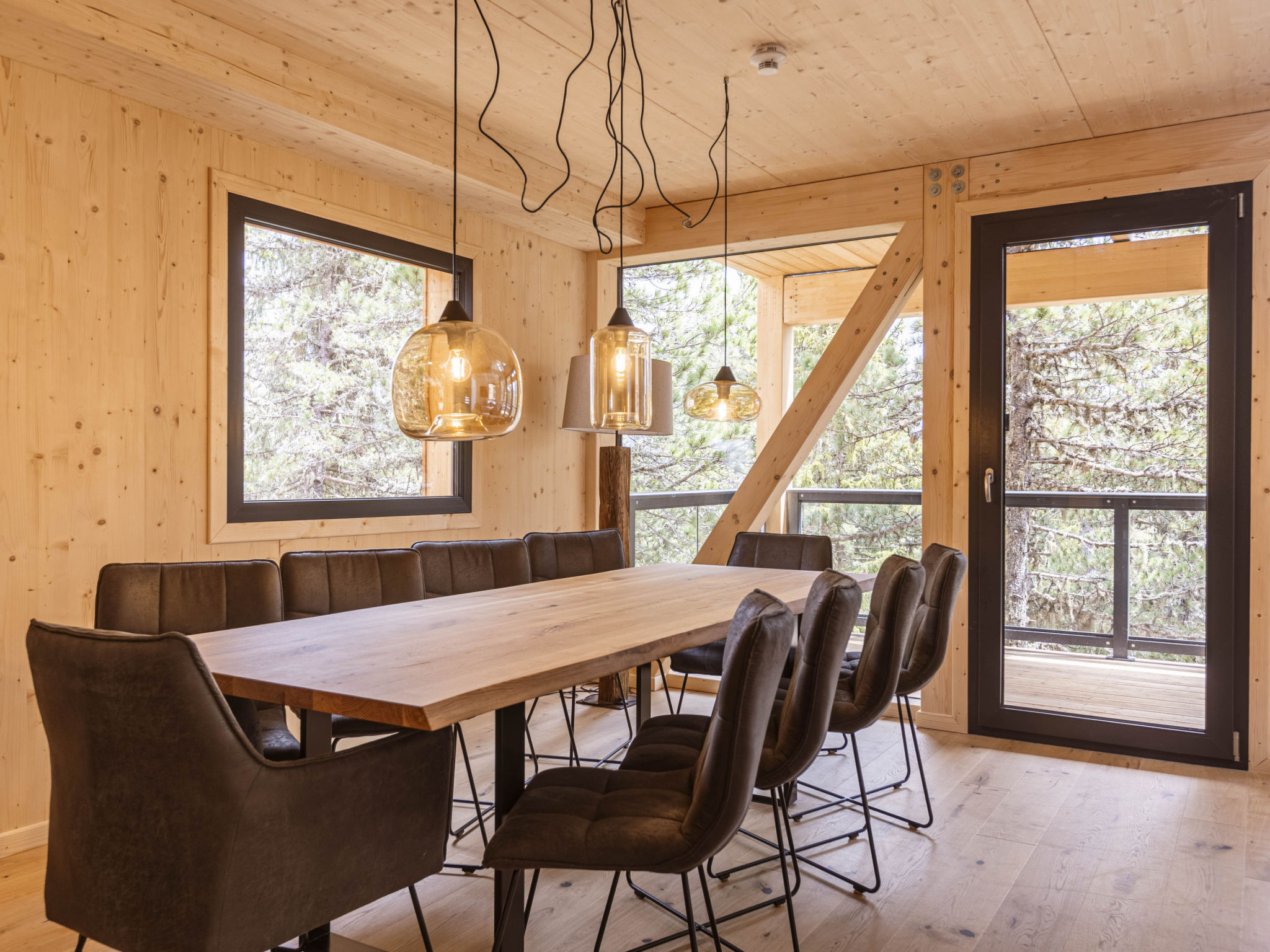 02_NTH017_Sup Chalet mit Sauna und Hot Tub 3 Etage - Binnen