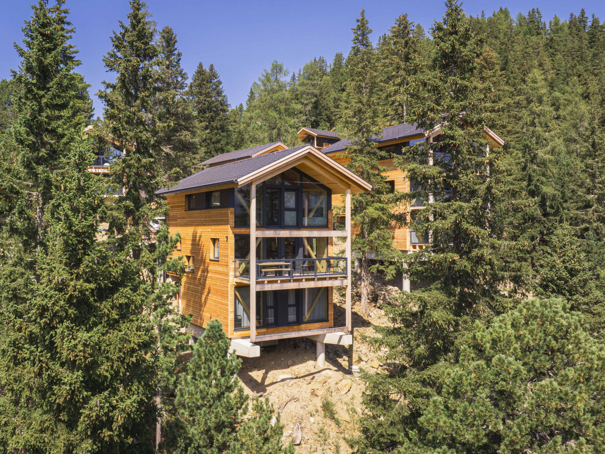 02_NTH025_Sup Chalet mit Sauna 3 Etage - Buiten