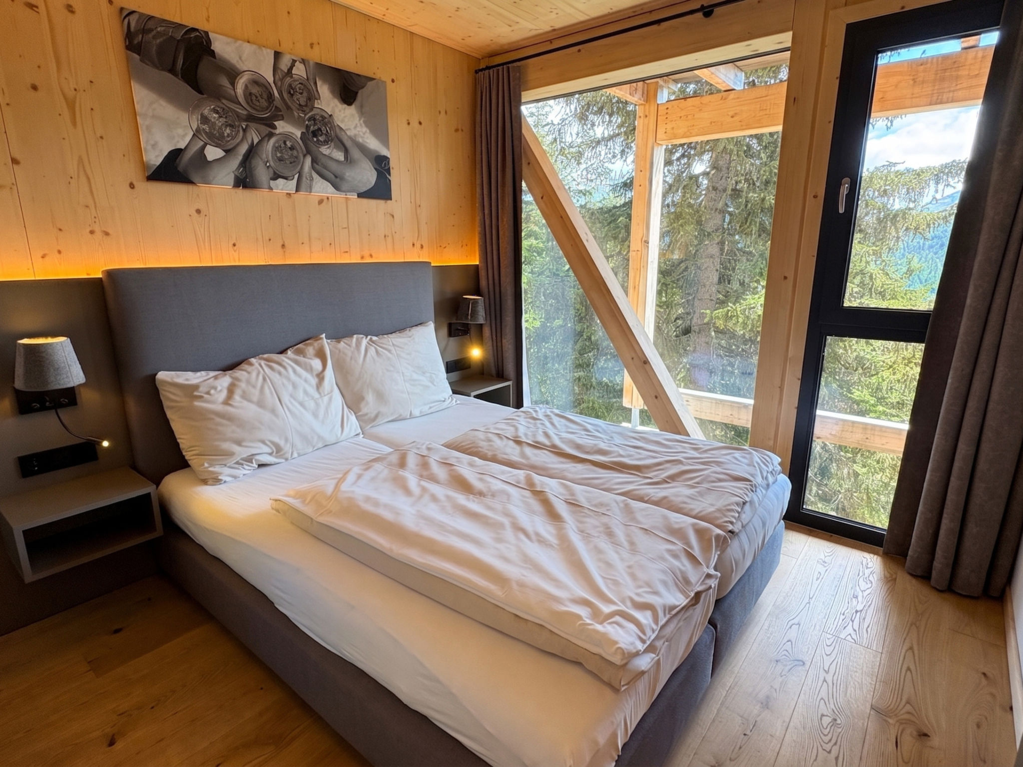 Maison 02_NTH025_Sup Chalet mit Sauna 3 Etage – Chambre, photo 37 sur 48