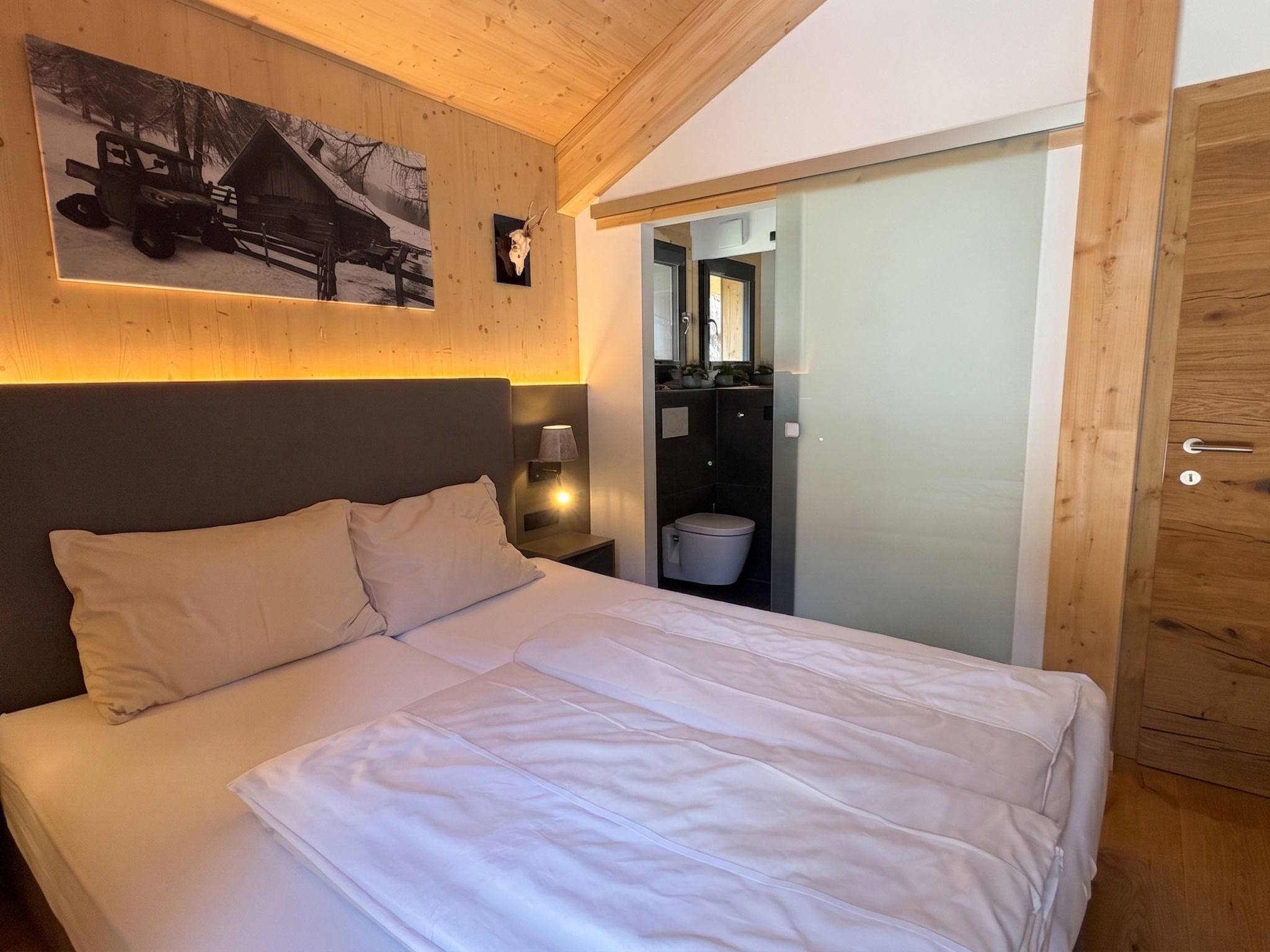 Maison 02_NTH025_Sup Chalet mit Sauna 3 Etage – Chambre, photo 36 sur 48