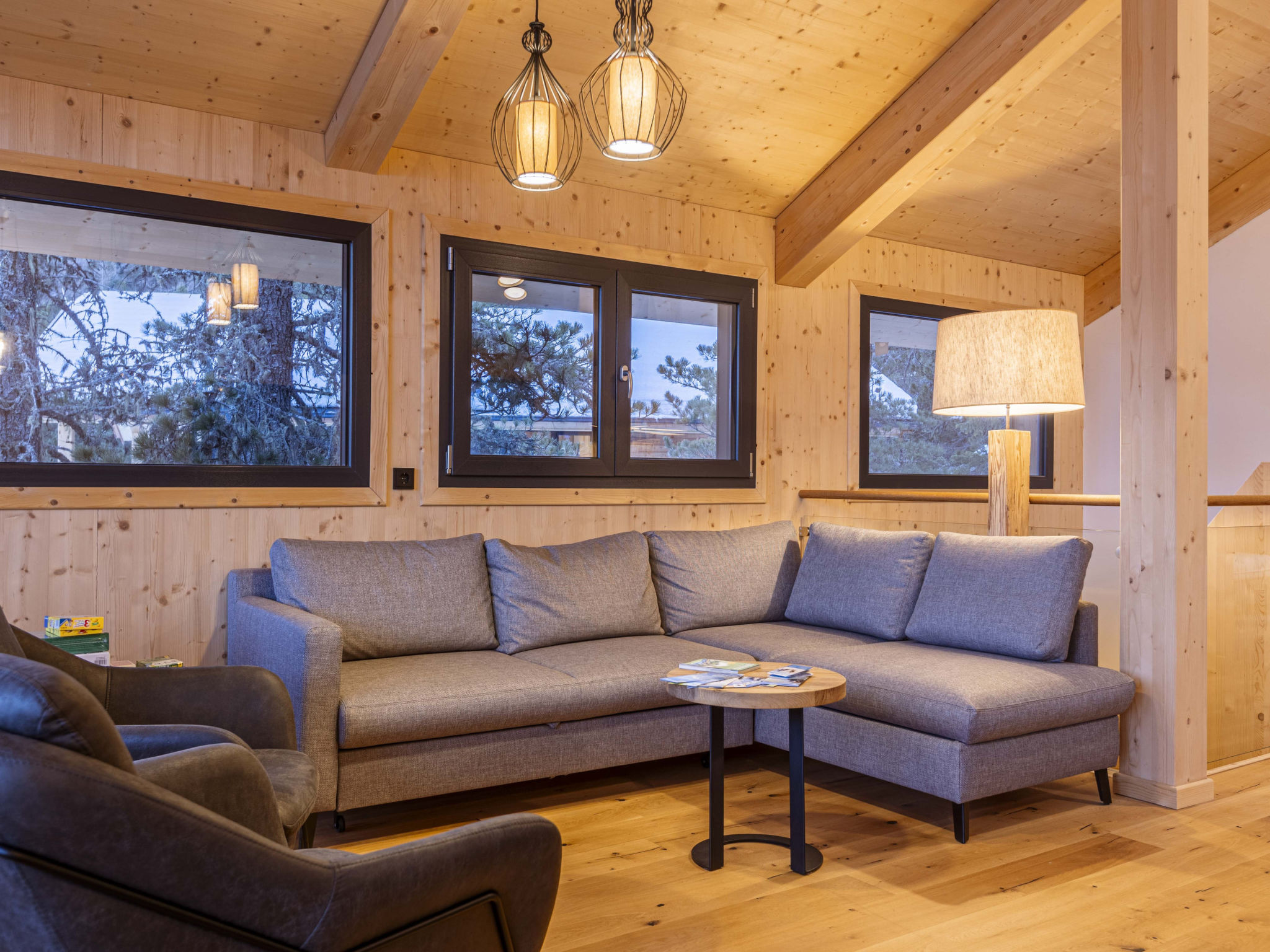 02_NTH002_Sup Chalet mit Sauna und Hot Tub 2 Etage - Binnen