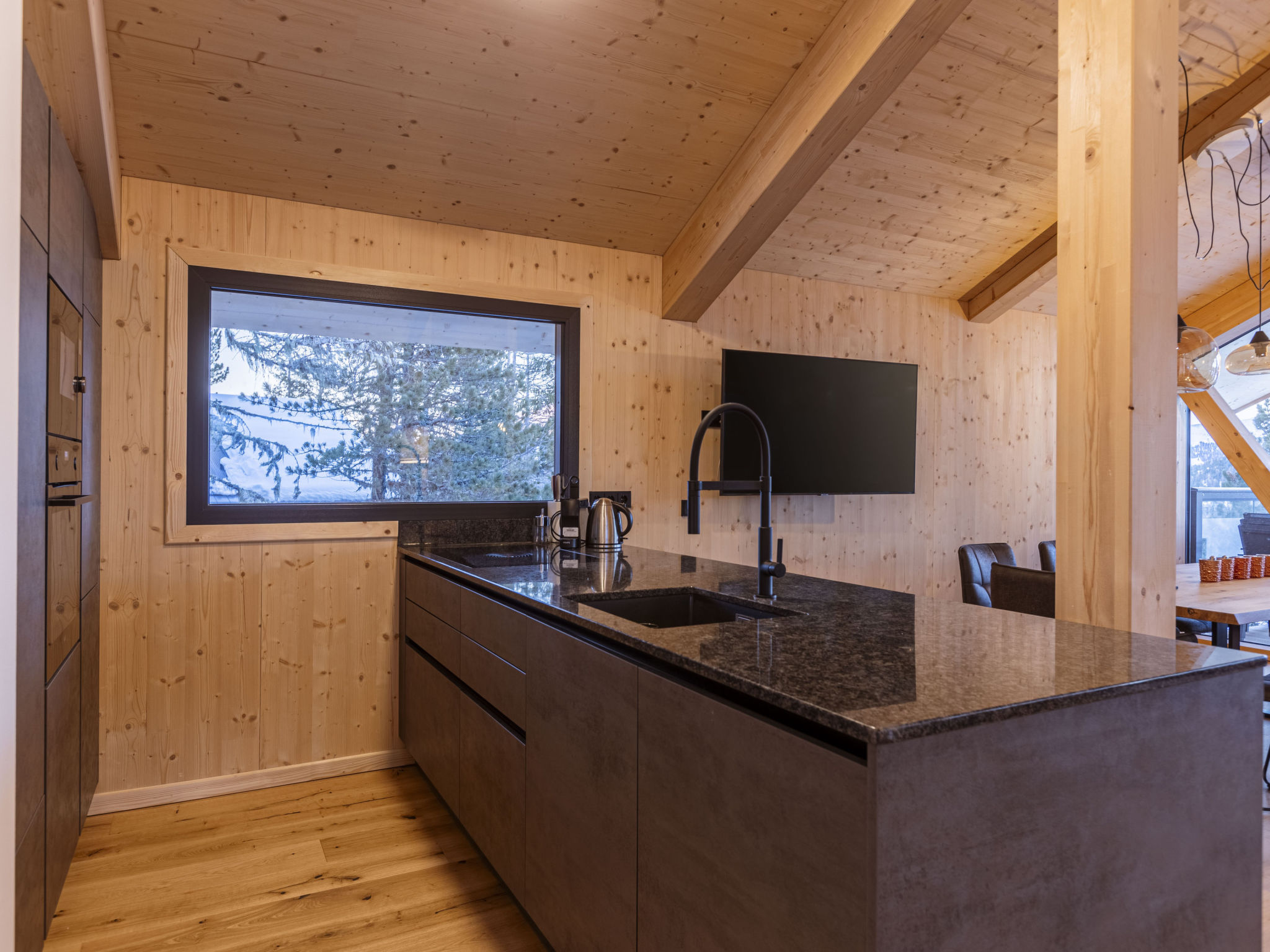 02_NTH002_Sup Chalet mit Sauna und Hot Tub 2 Etage - Binnen