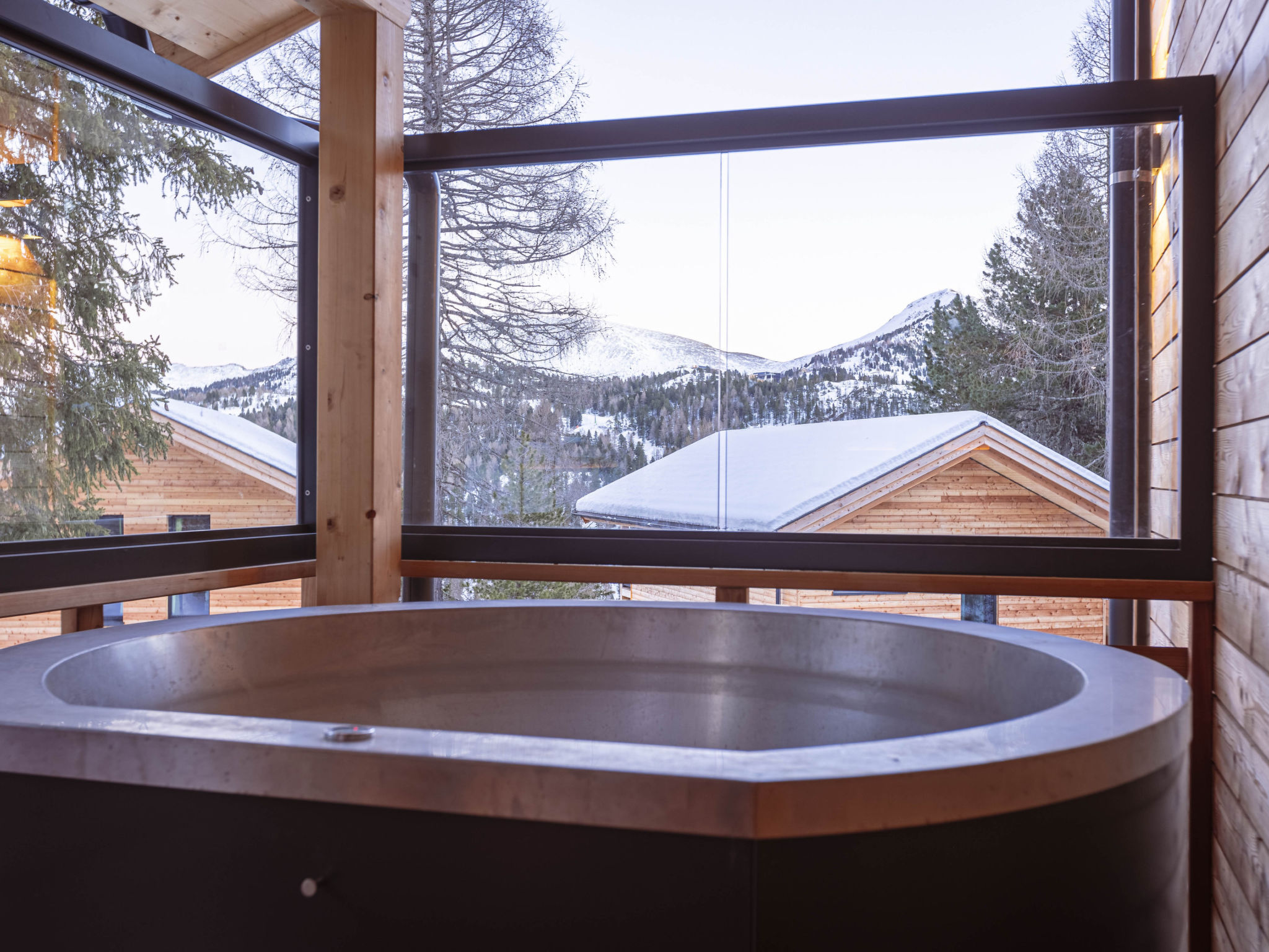 02_NTH002_Sup Chalet mit Sauna und Hot Tub 2 Etage - Buiten