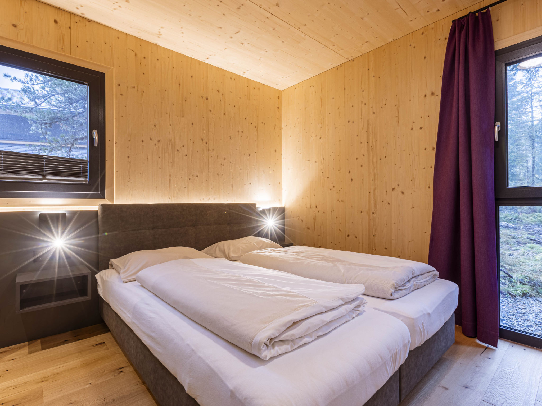 02_NTH002_Sup Chalet mit Sauna und Hot Tub 2 Etage - Binnen