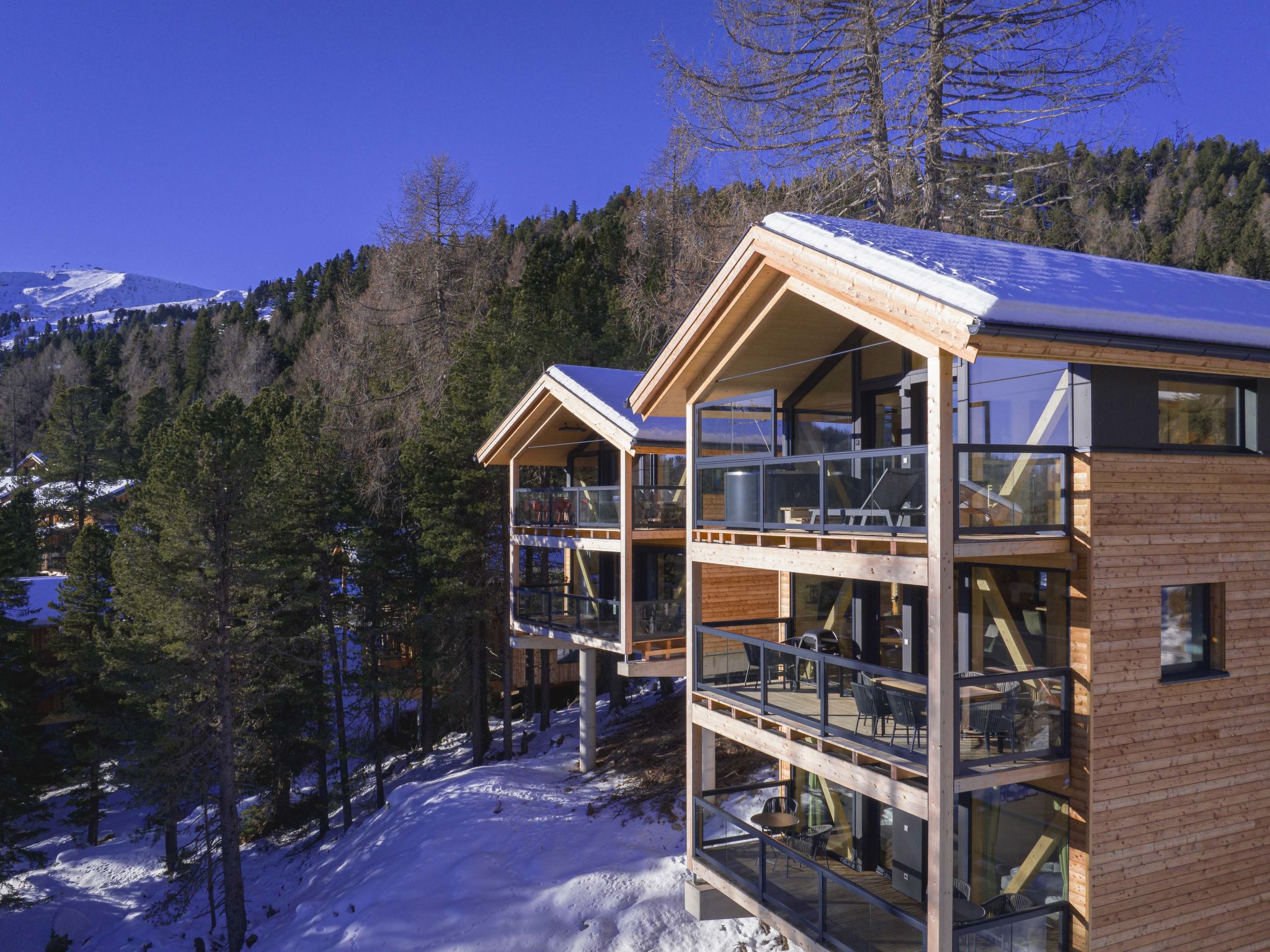 Superior Chalet 4: Eigen sauna & hot tub aan de Turracher Höhe - foto 11