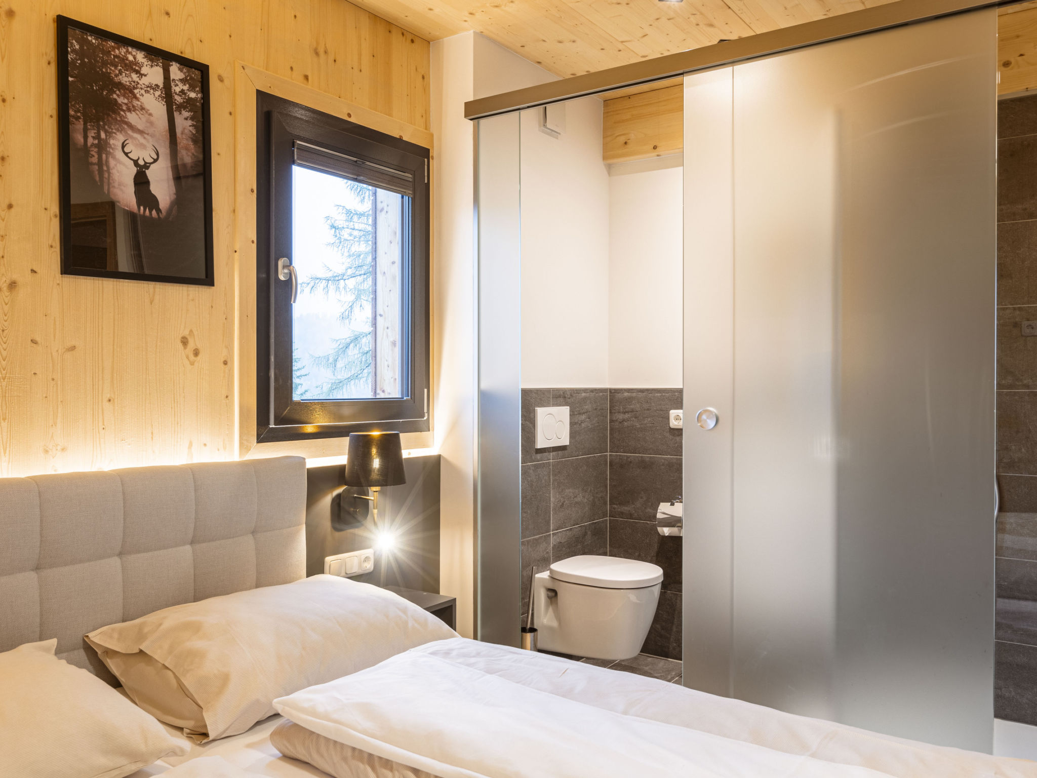 02_NTH005_Sup Chalet mit Sauna und Hot Tub 2 Etage - Inside