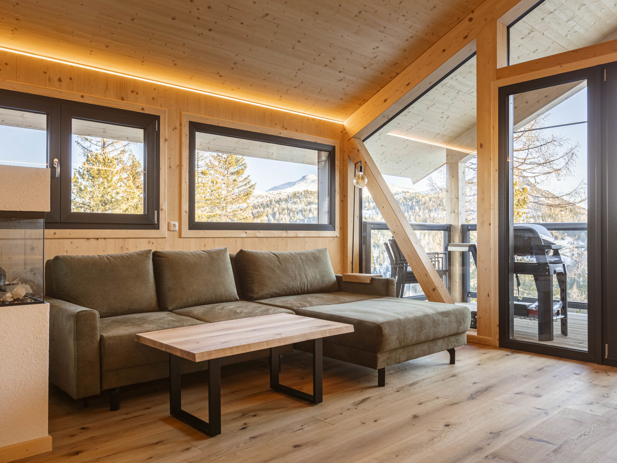 Superior Chalet #7 met privé sauna & hottub aan de Turracher Höhe - foto 6
