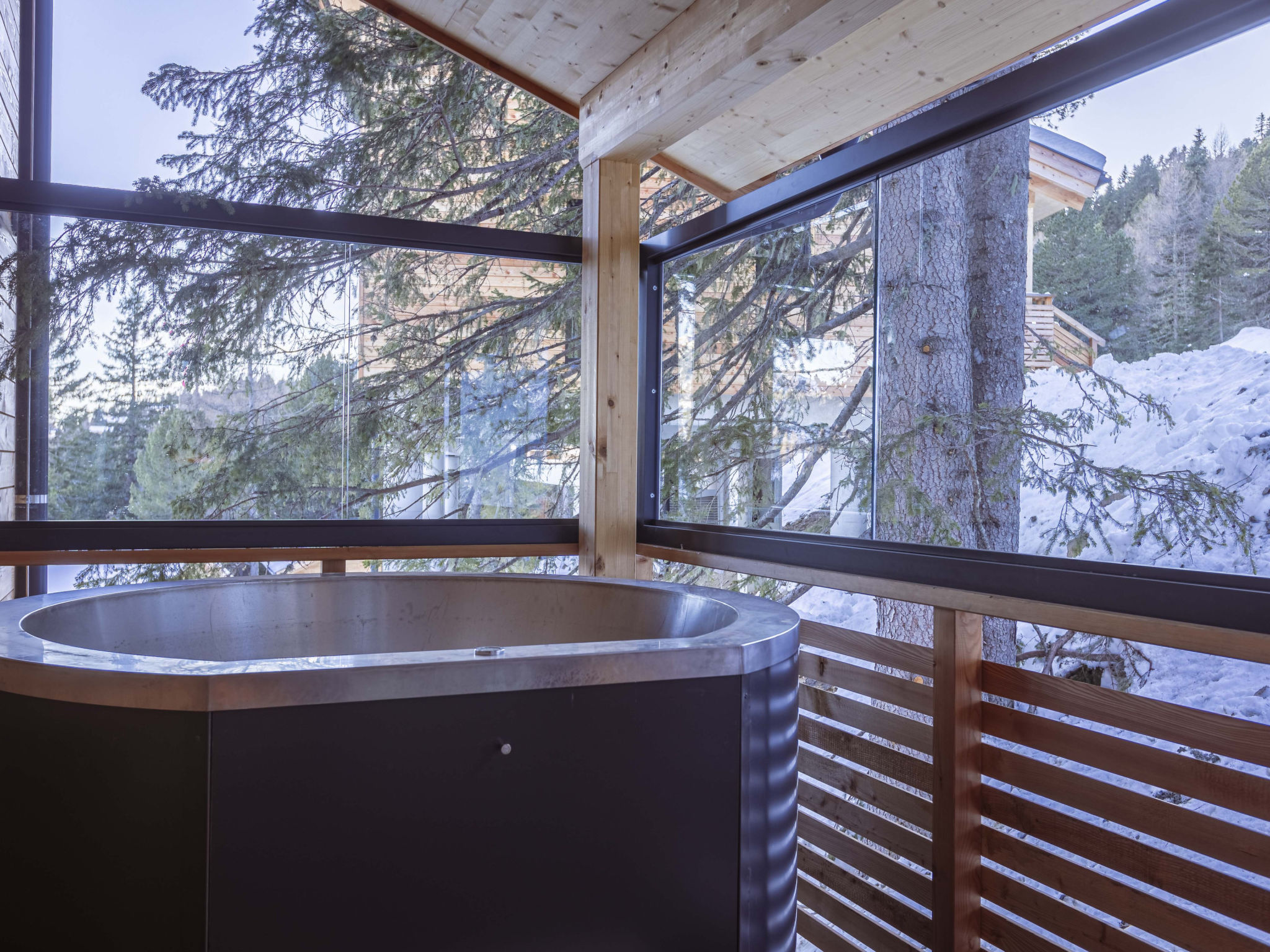 02_NTH007_Sup Chalet mit Sauna und Hot Tub 2 Etage - Outside