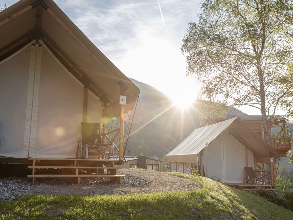 Luxuszelt Safari für 4 Personen Karinthië