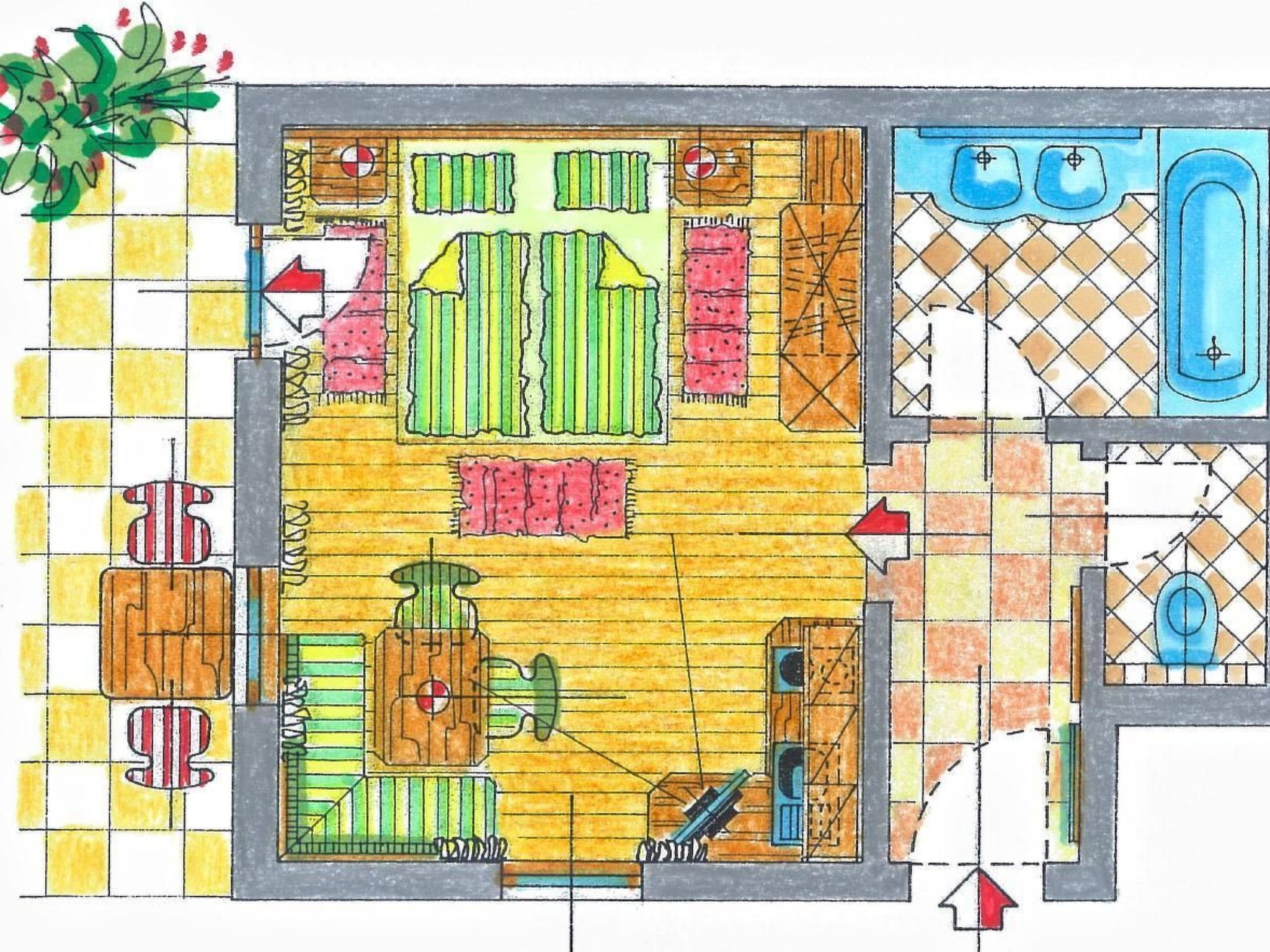 Glocknerhaus Naturdomizil in den Alpen - Binnen