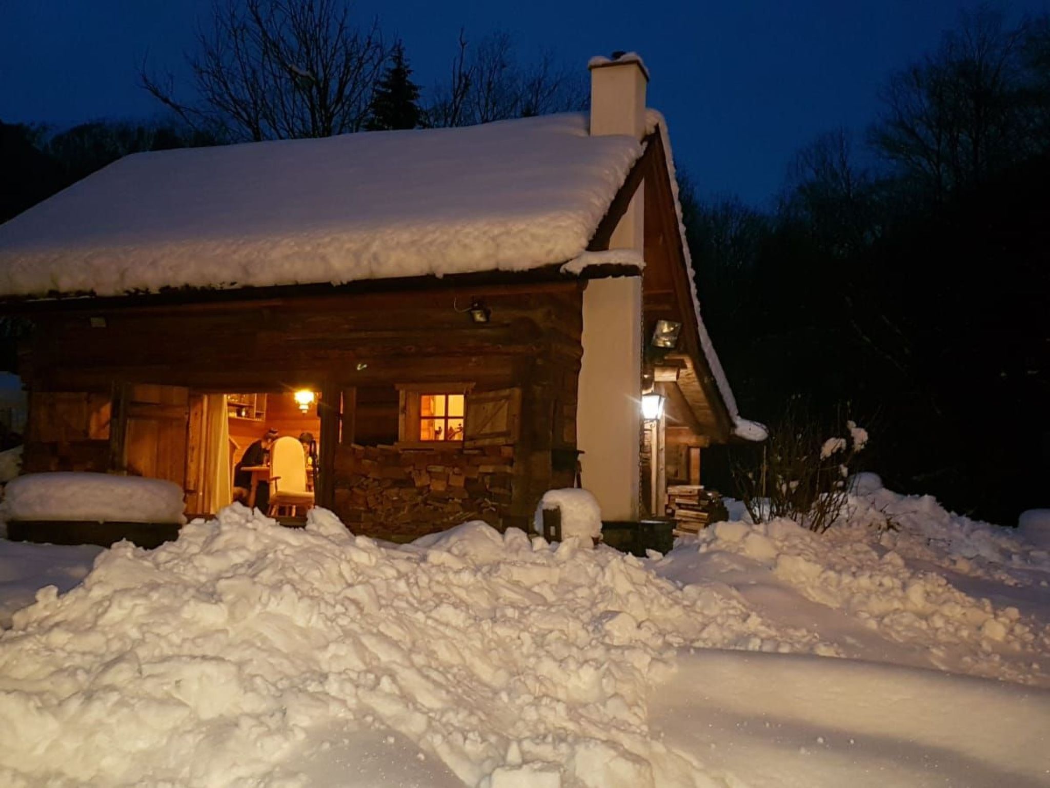 Romantikhütte-Binnen