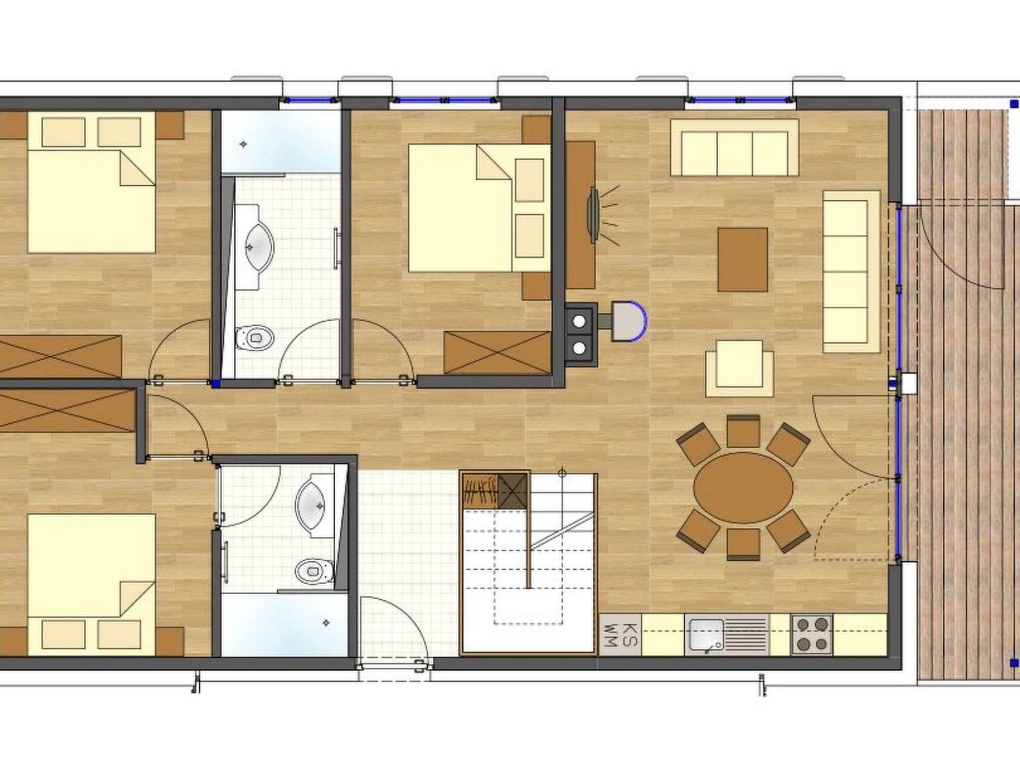 Hochwertige Ferienwohnung in Matrei In Osttirol-Binnen