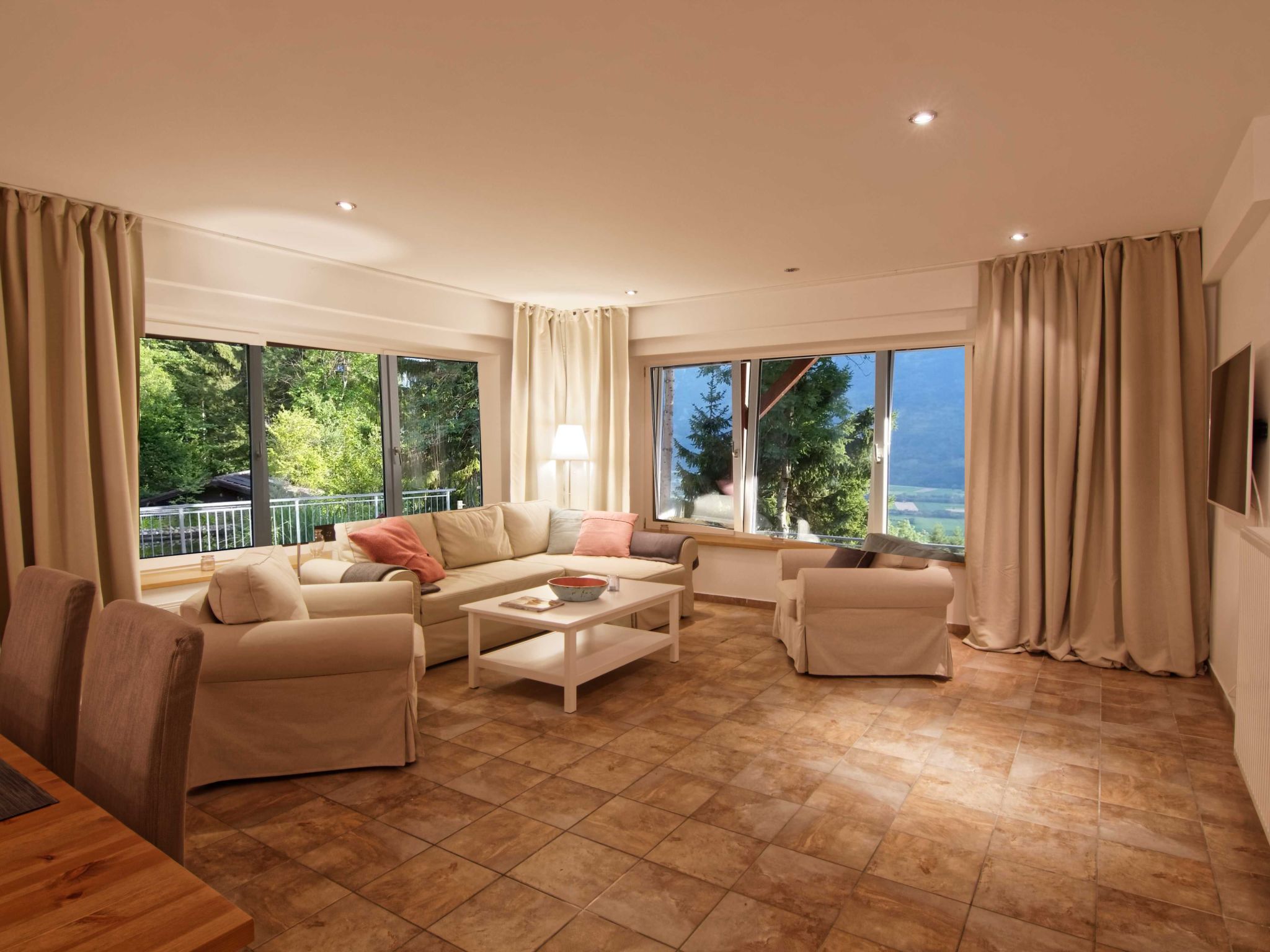 Luxe 6-persoons appartement op Iselsberg met panoramisch uitzicht op de bergen - foto 14