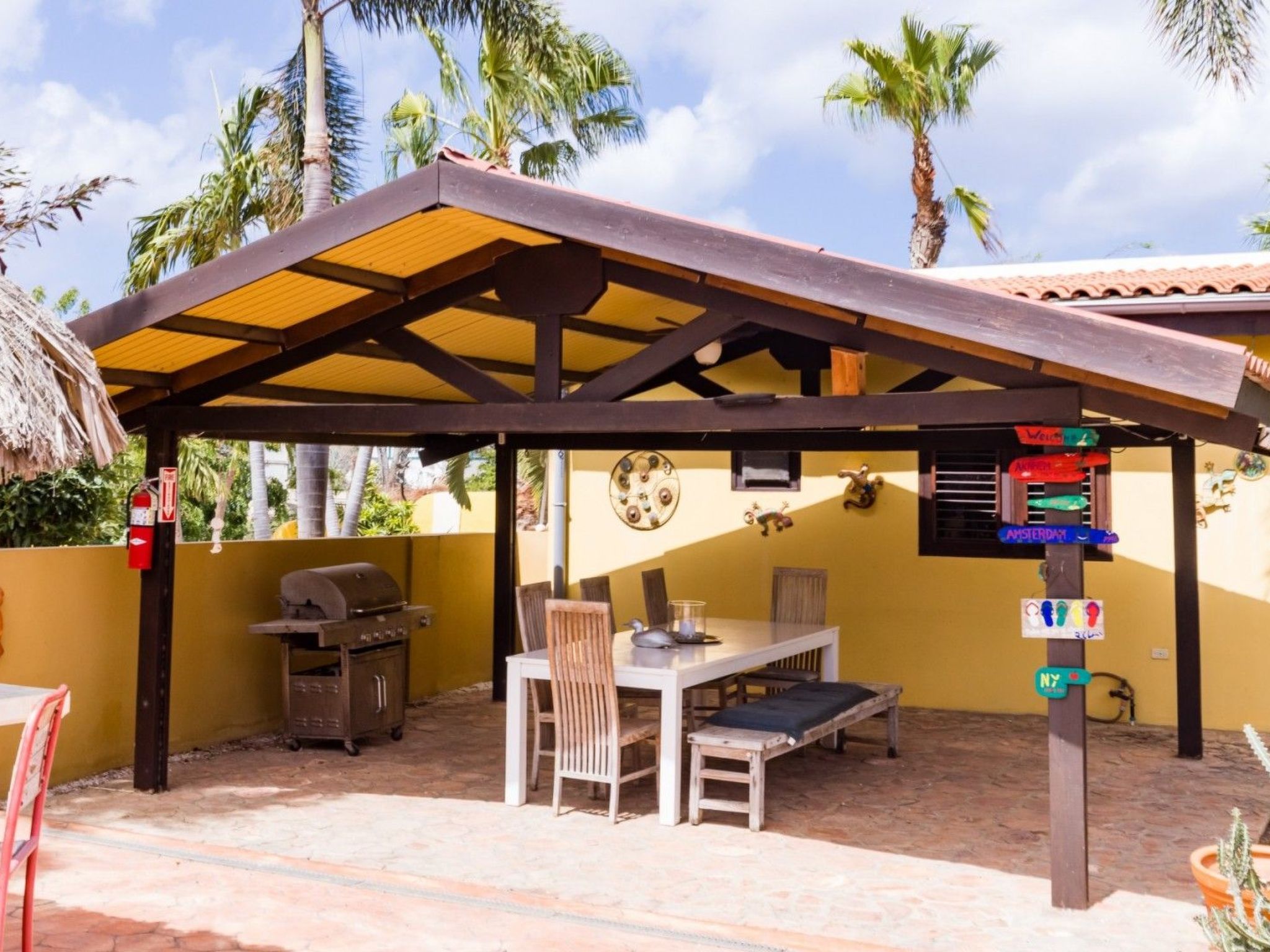 Casita Shoco op Caya Luna: knusse bungalow aan de golfbaan voor 2 in Mon Pos, Aruba - foto 7
