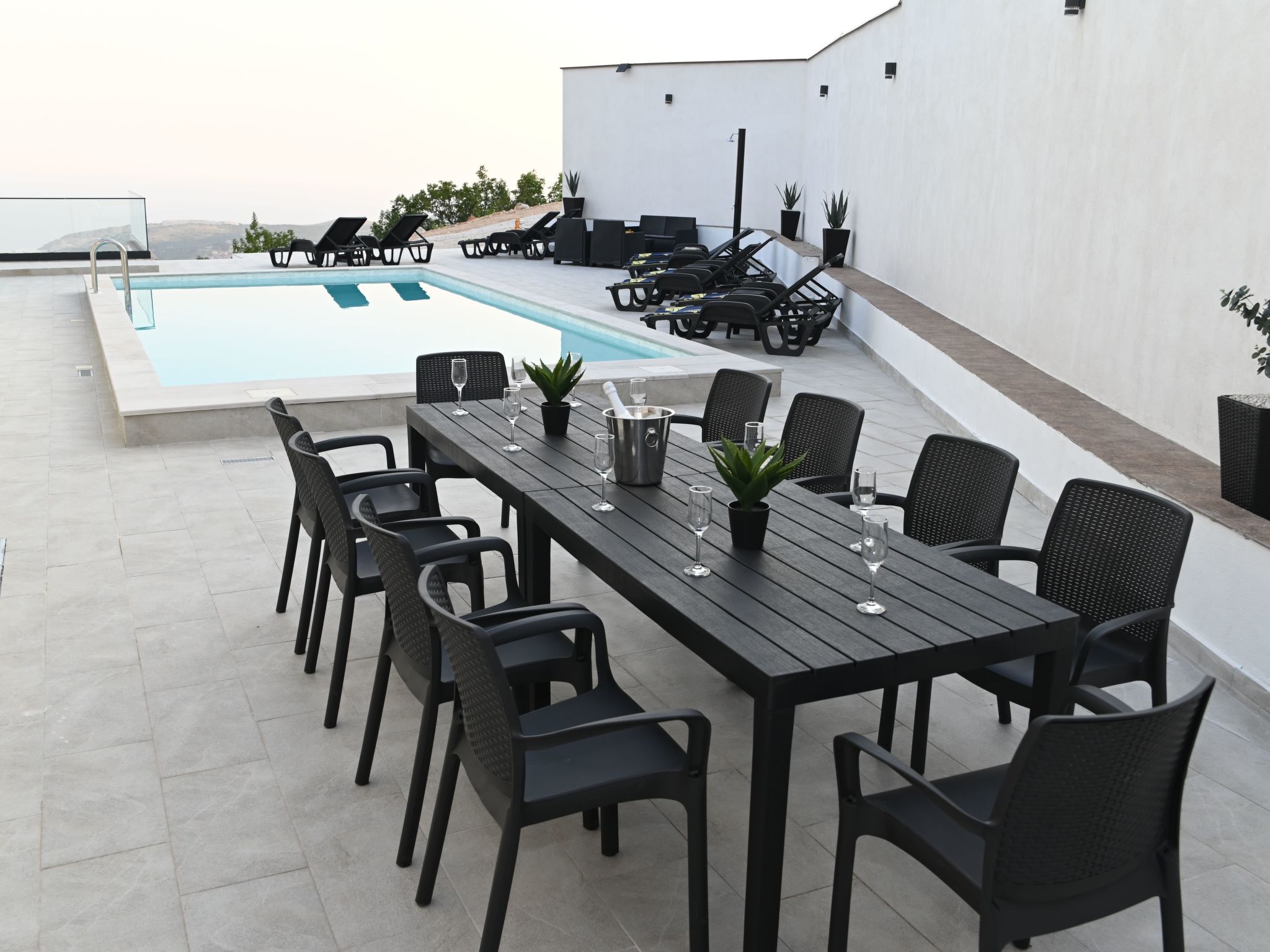 Villa Dubrovnik Panorama-Draußen