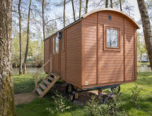 Romantische pipowagen voor 2 personen op camping in Kinrooi - thumbnail 1