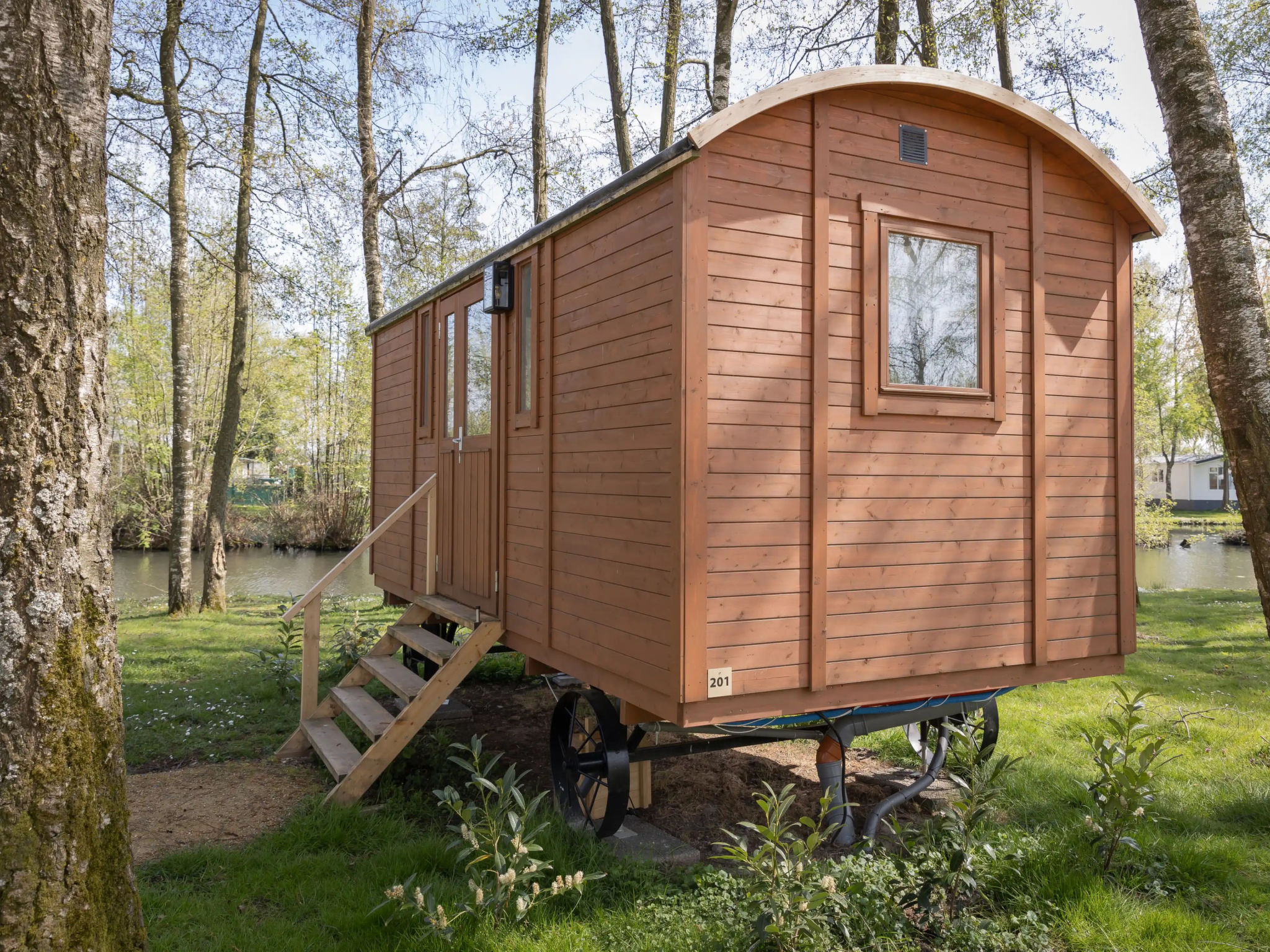 Camping Papillon Kinrooi - Pipowagen 2 personen