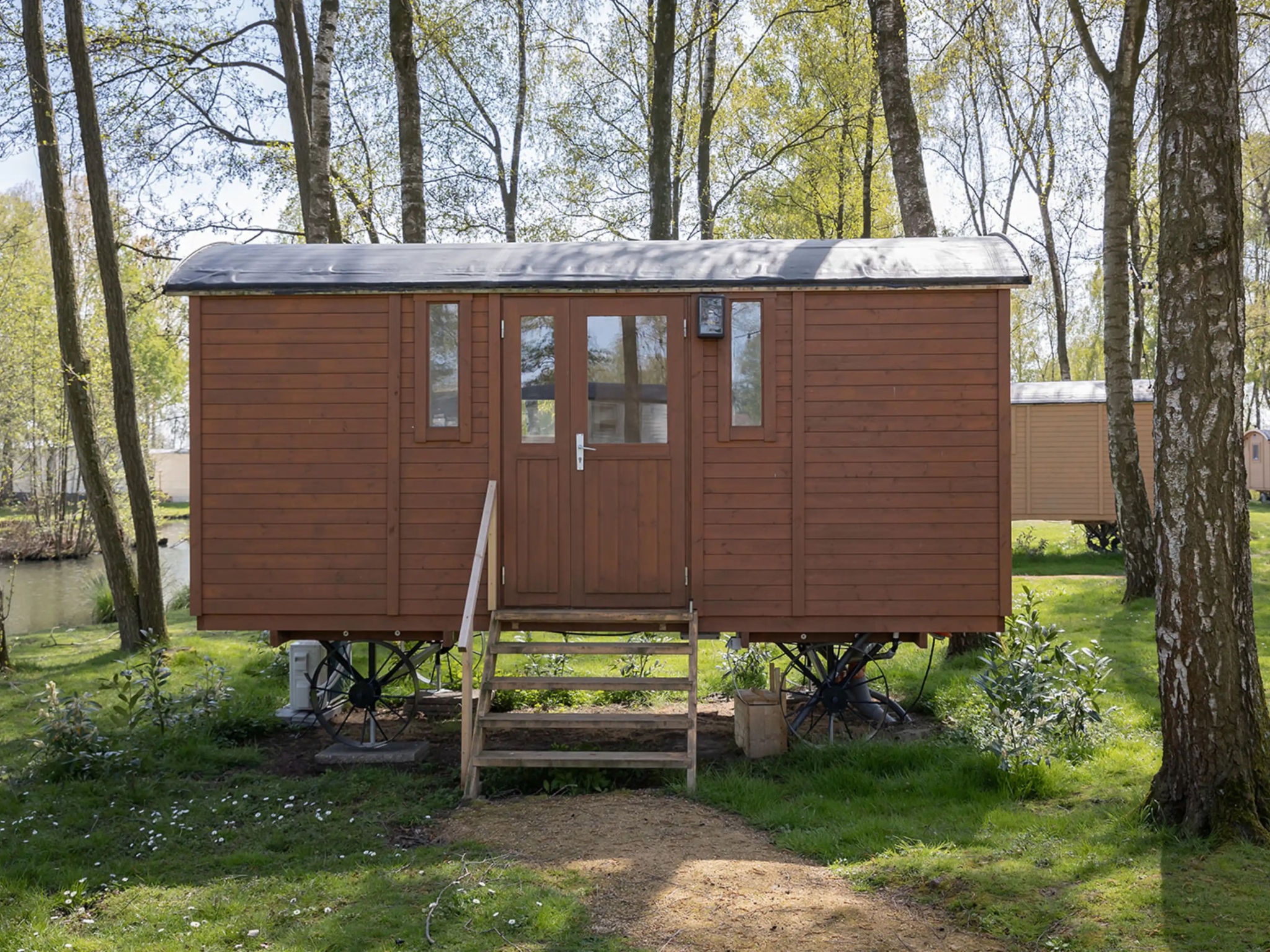 Camping Papillon Kinrooi - Pipowagen 2 personen