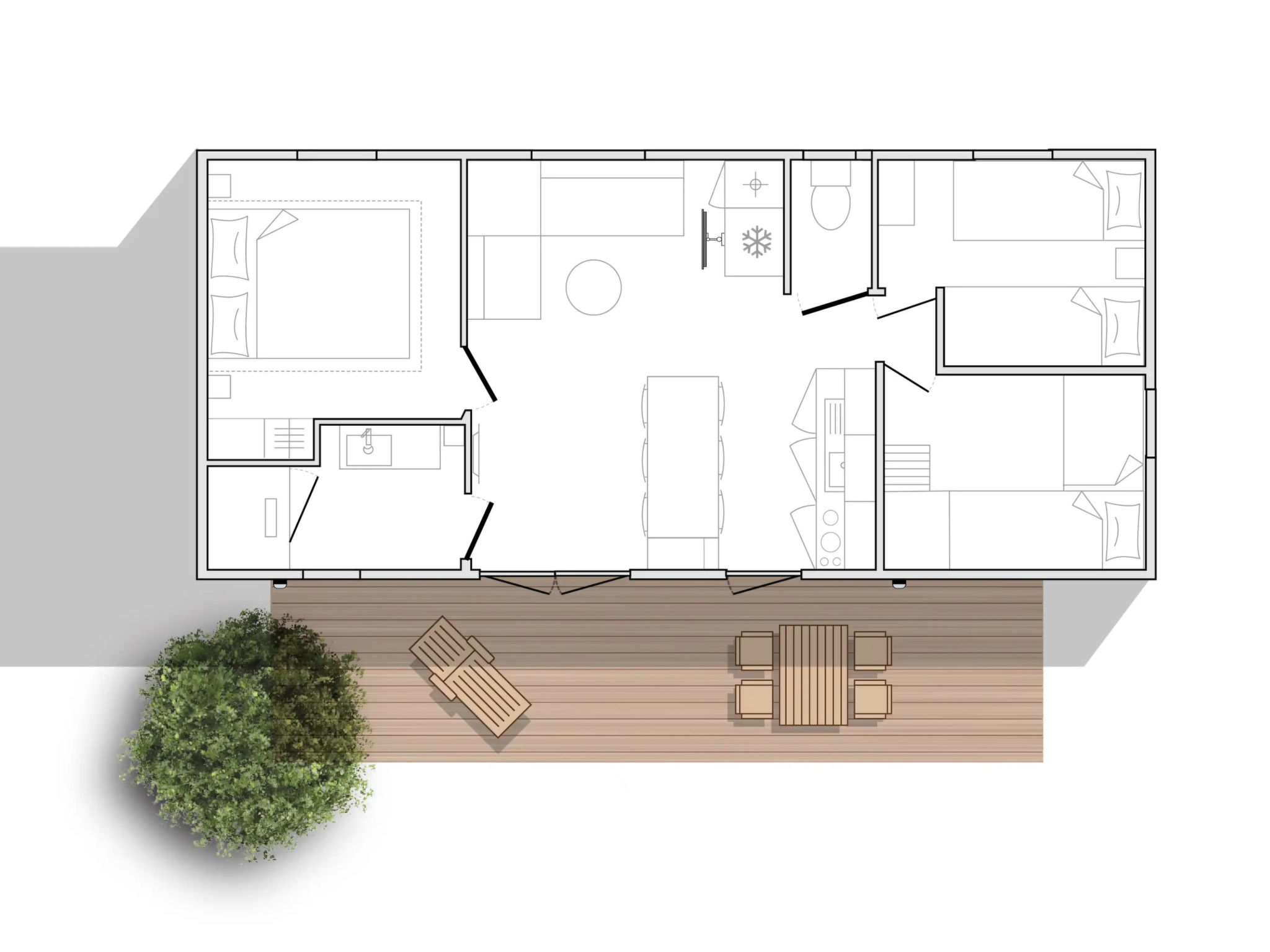 6-persoons vakantiehuis met moderne uitstraling in Kinrooi - foto 7