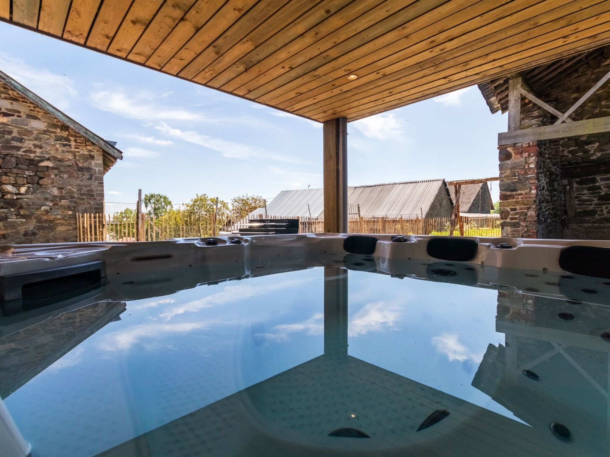 Landhaus mit Jacuzzi