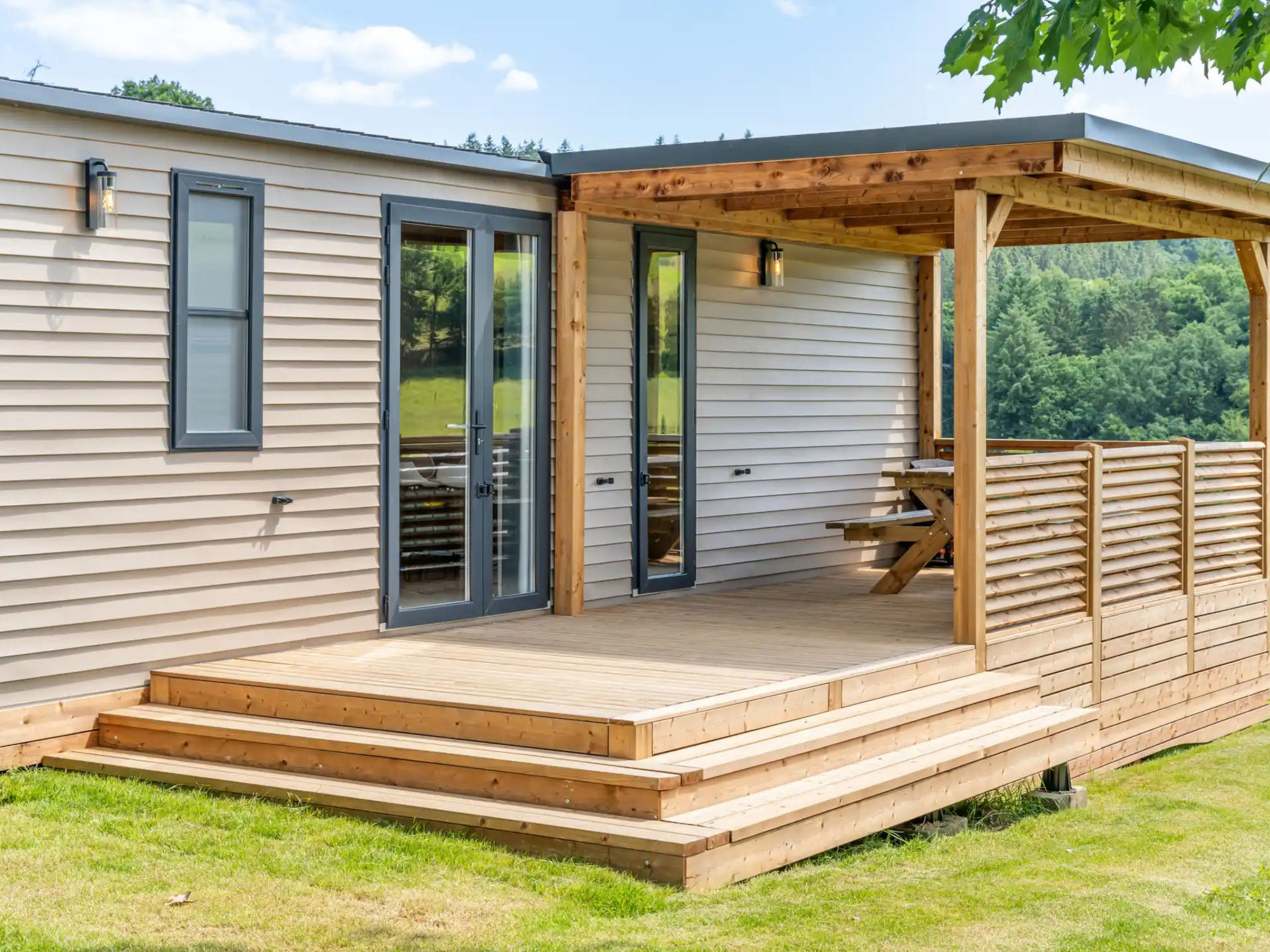 Camping Papillon Bouillon – Familie 279 - Buiten