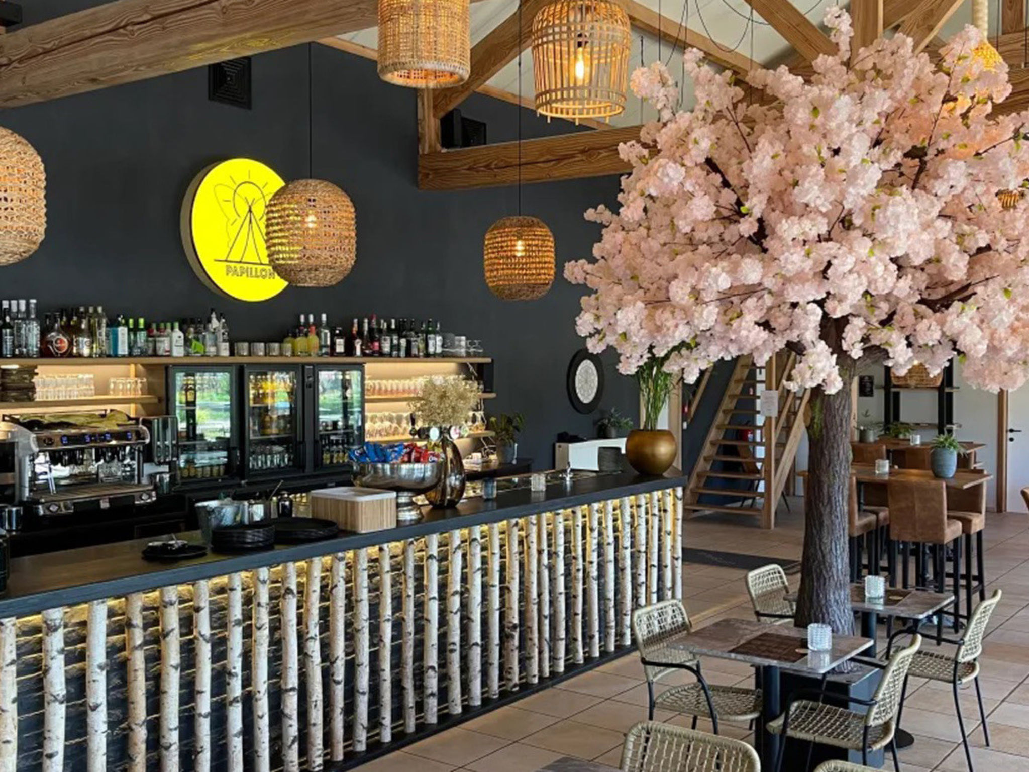 Camping Papillon Bouillon - Vakantiehuis Premium - Binnen