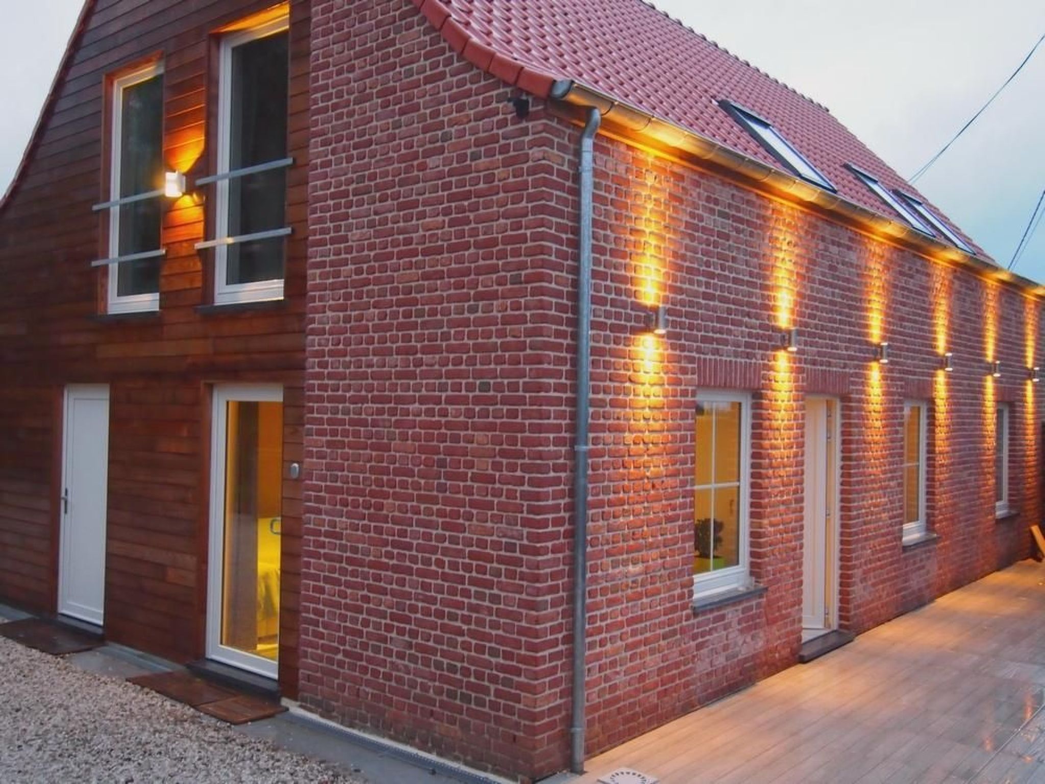 Komplett neue ländliche Unterkunft im Cottage-Stil Komfort-Binnen