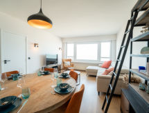 Aan zee: 6-persoons appartement met zeezicht in Blankenberge - thumbnail 4