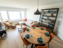 Aan zee: 6-persoons appartement met zeezicht in Blankenberge - thumbnail 1