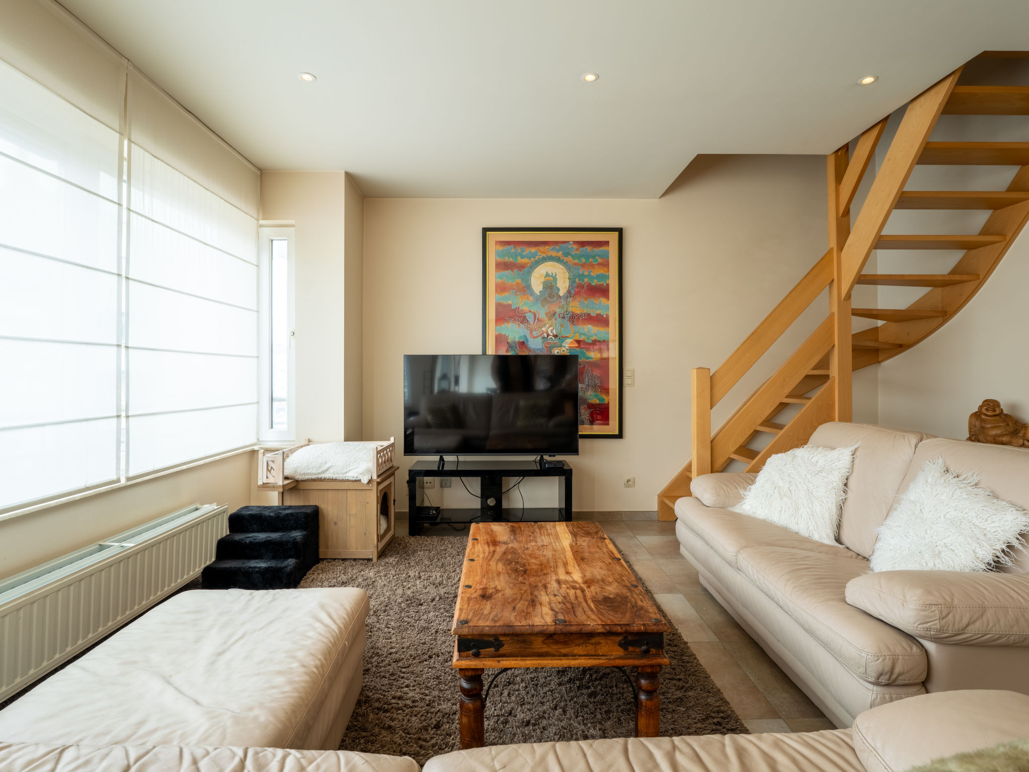 Bonito with balcony & harbour view-Dedans