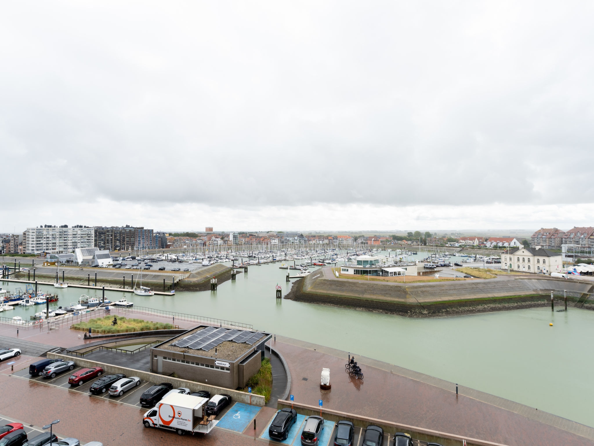 Anne I with harbour view
