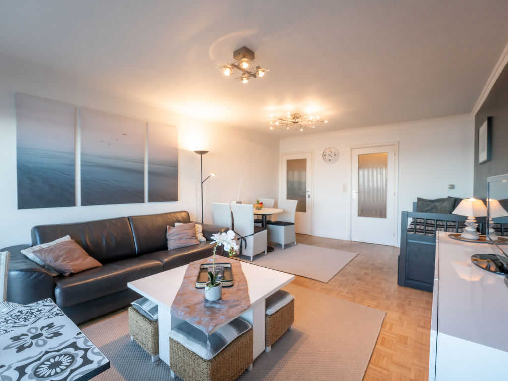 Appartement Golfslag with sea view in België