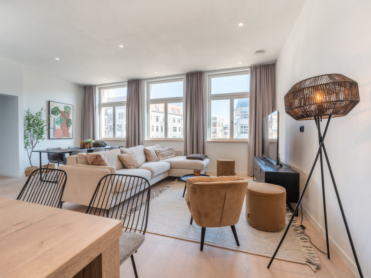7-persoons appartement La Tourelle II, 300 m van zee in Blankenberge