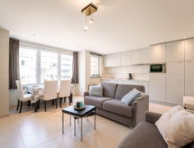 Aan zee: 4-persoons appartement met parking in Blankenberge - thumbnail 1