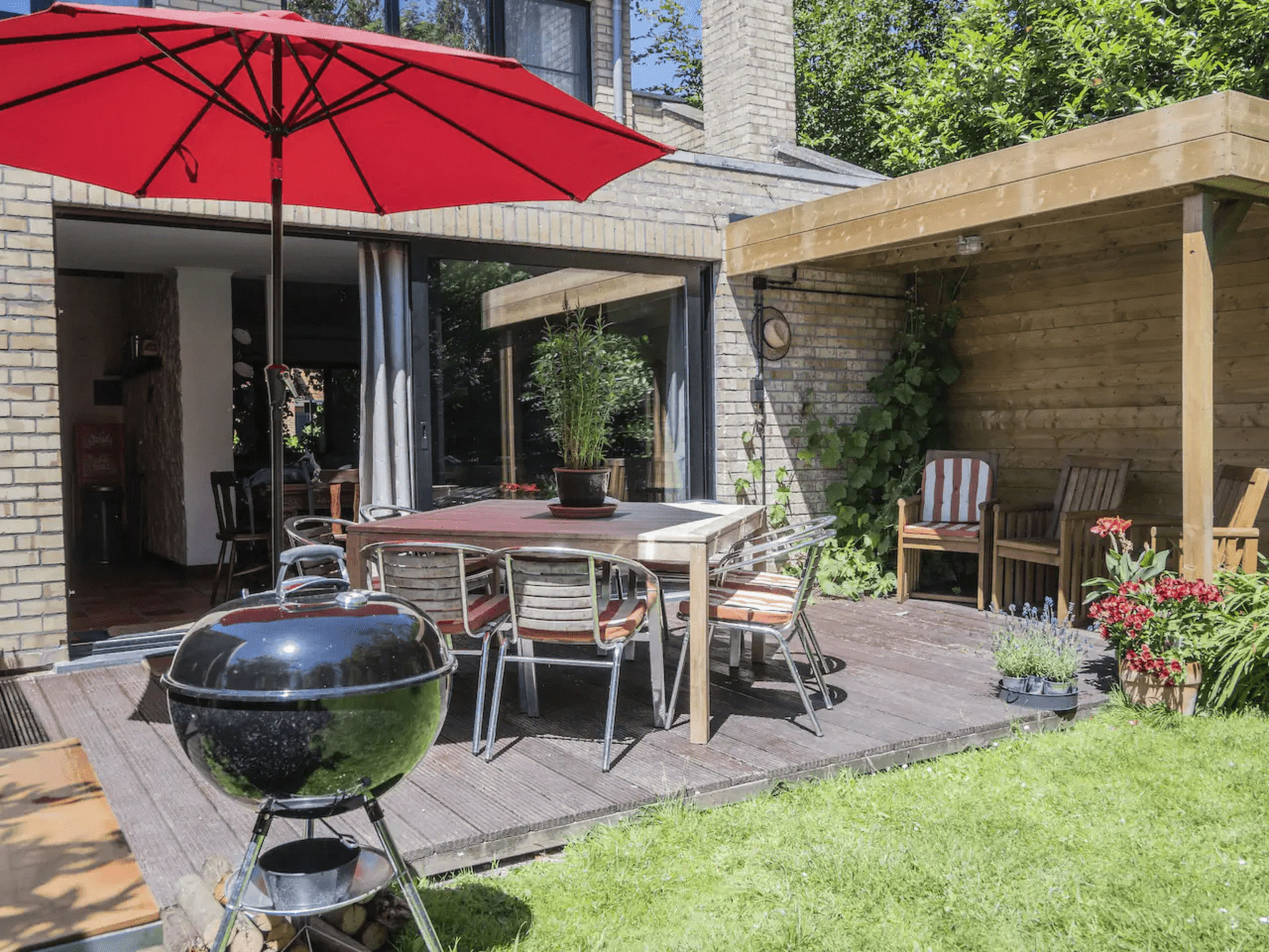 Küste, Ostende, Brügge, Plopsaland, Garten, Sauna.