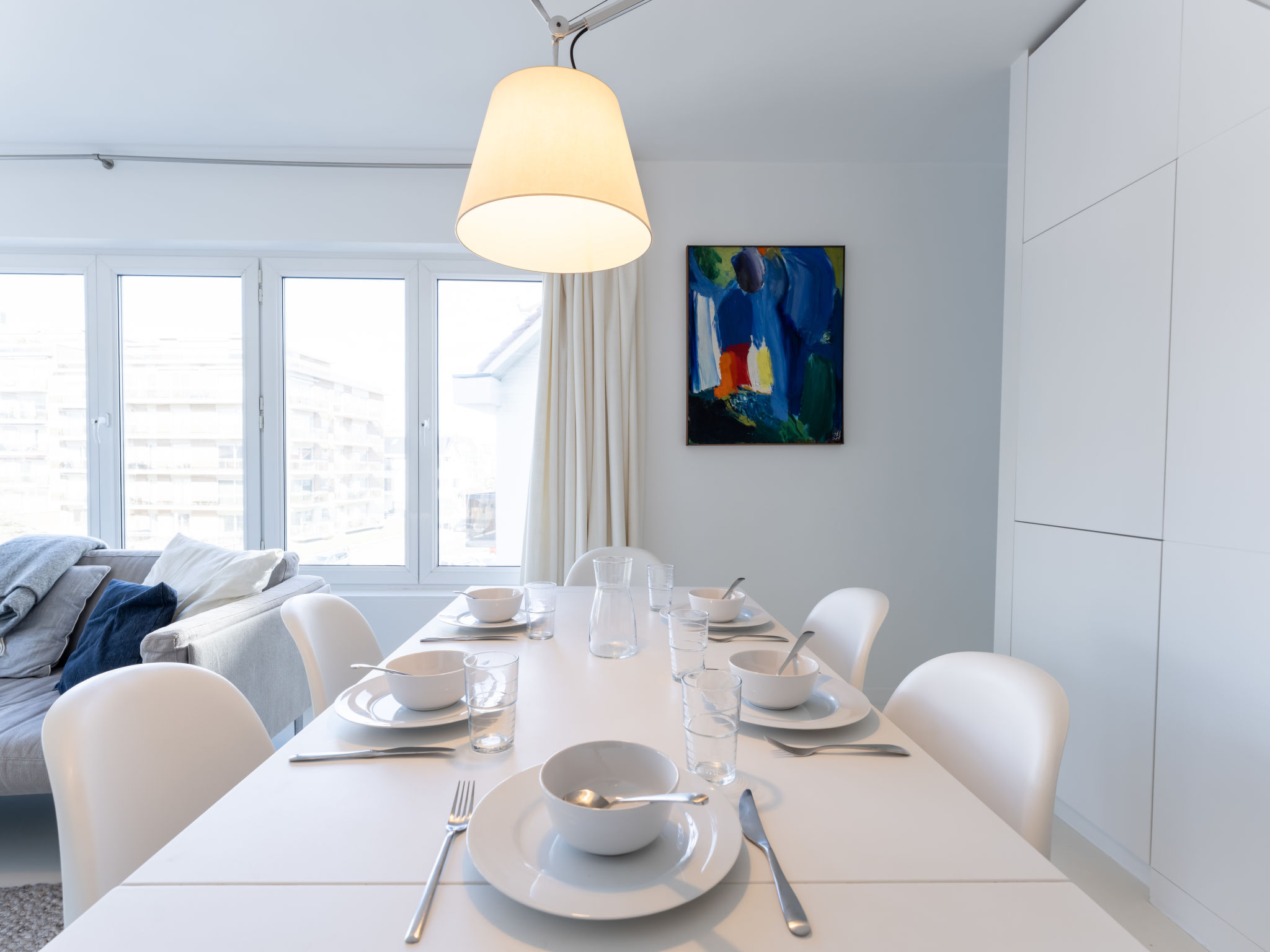 Blanc Rivage with garage-Dedans