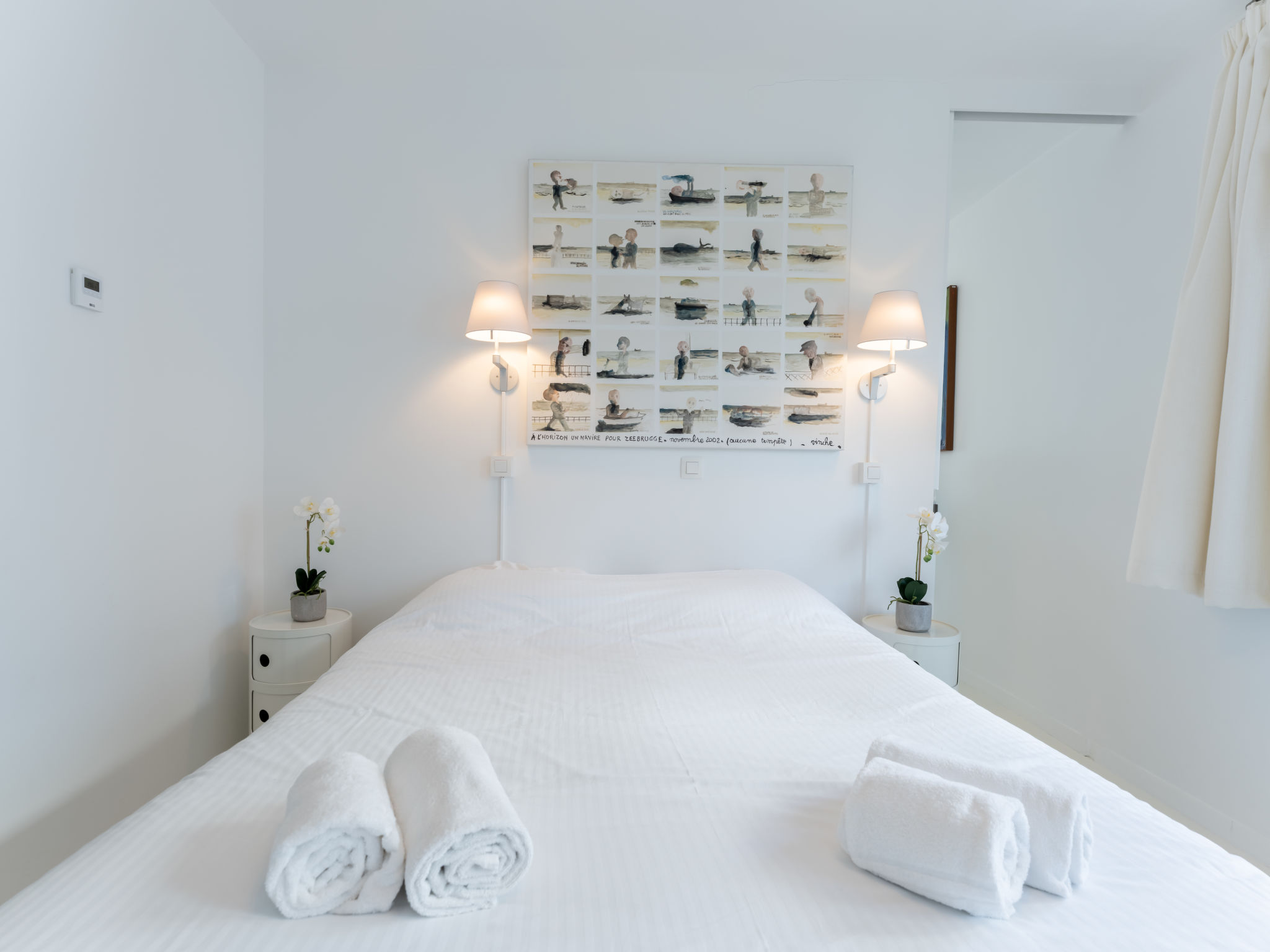 Blanc Rivage with garage-Dedans