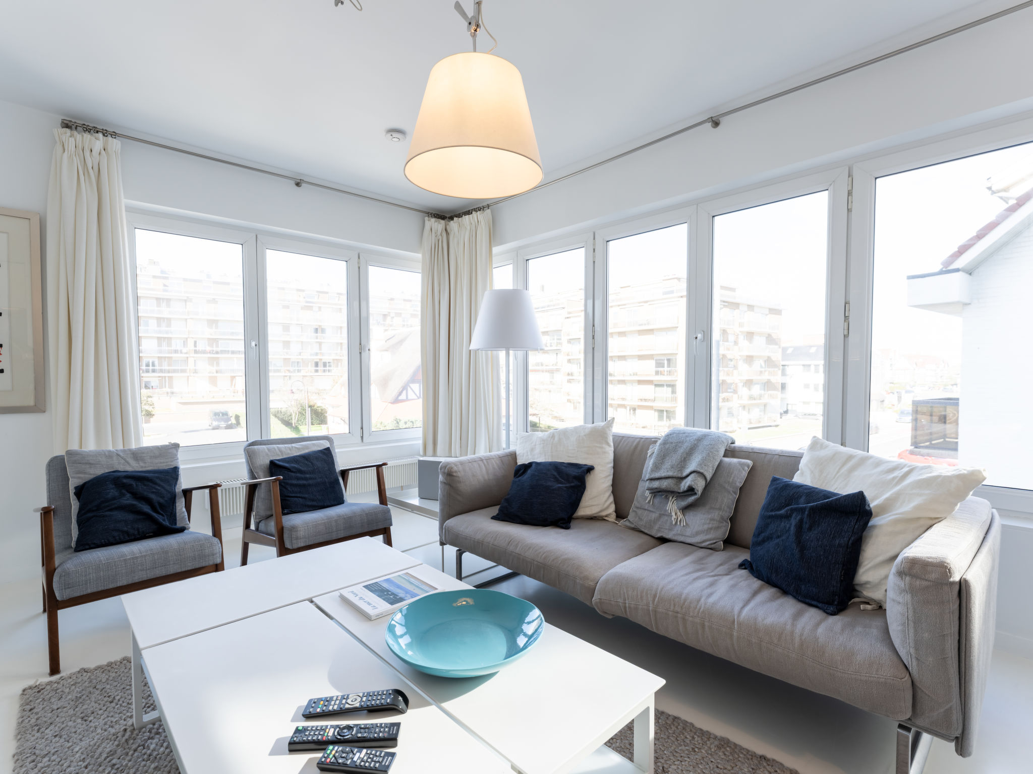 Blanc Rivage with garage-Dedans
