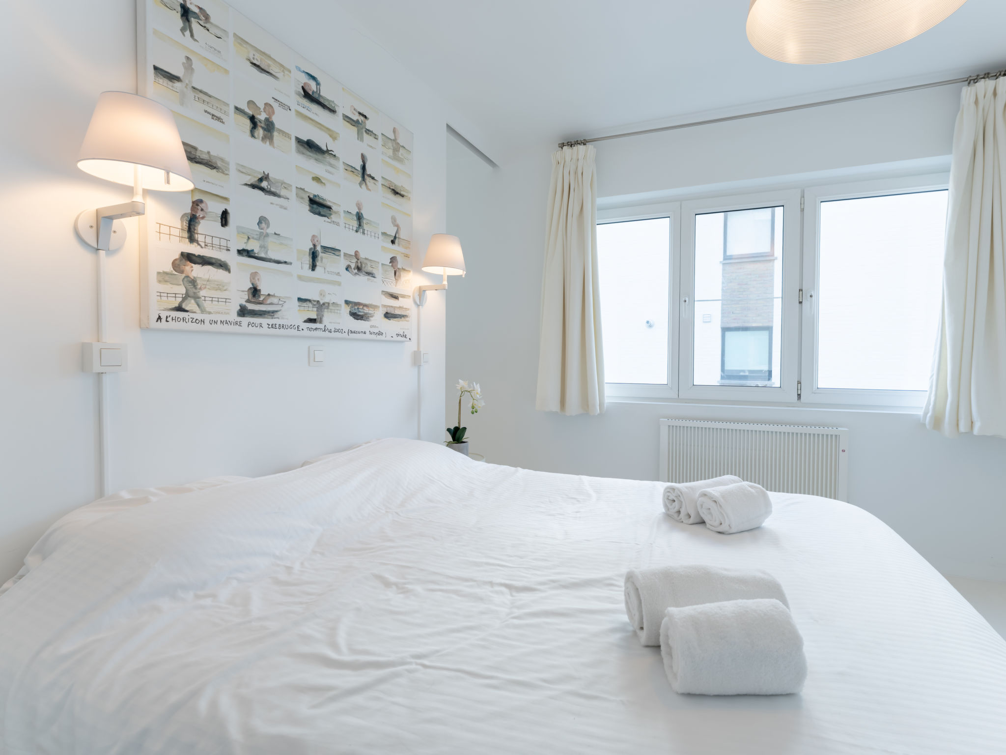 Blanc Rivage with garage-Dedans