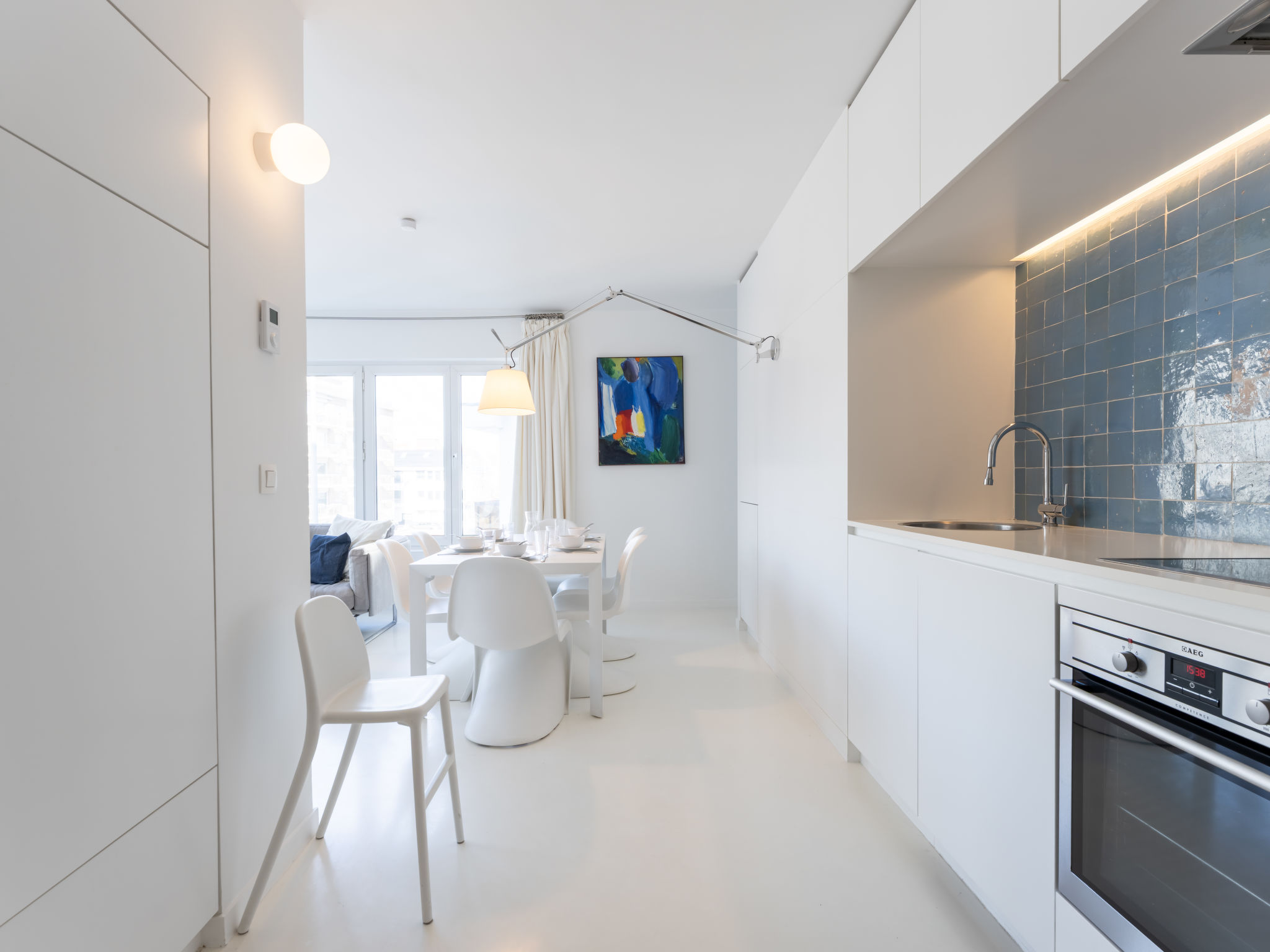 Blanc Rivage with garage-Dedans