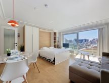 3-persoons appartement aan het strand in De Haan met zwembad - thumbnail 5