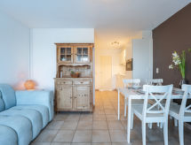 Knus appartement voor 2 aan de Belgische kust met verwarmd zwembad - thumbnail 1